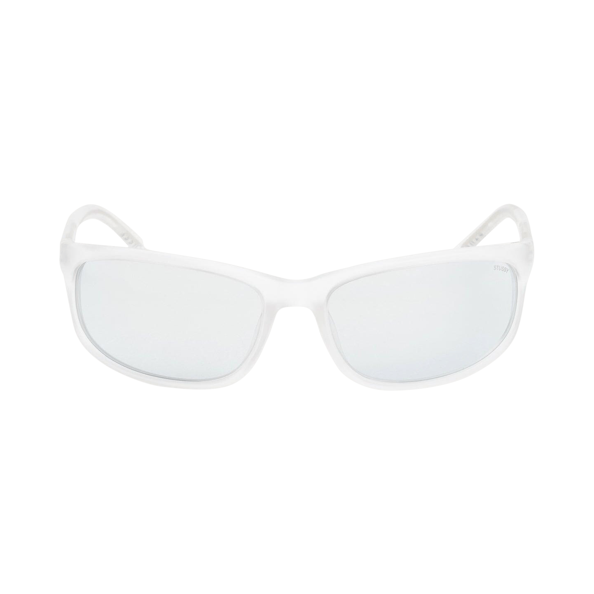 Stussy Julian Sunglasses 'Frost Clear/Mirror Lens'