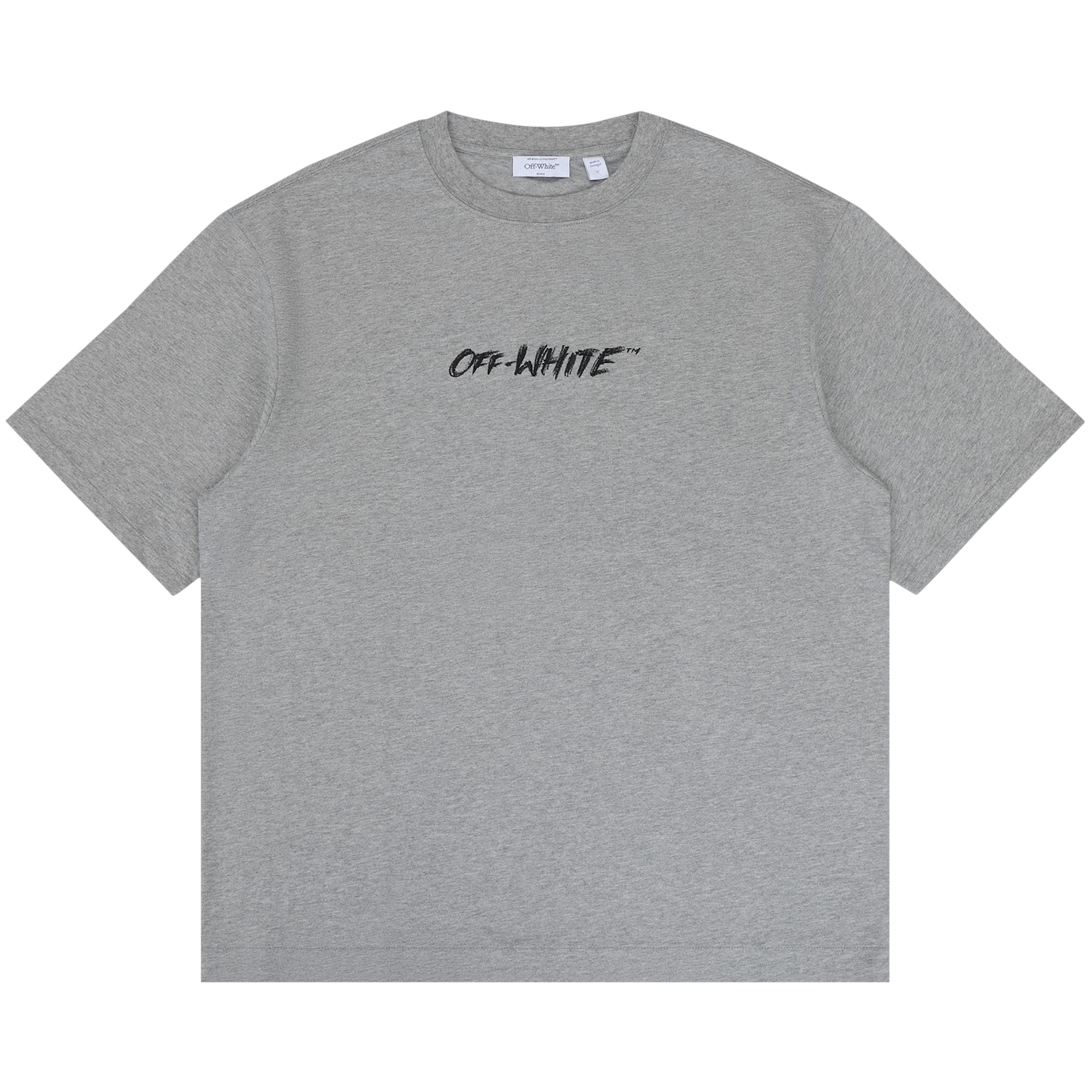 Off-White Chalk Arrow Fit Tee 'Heather Grey'