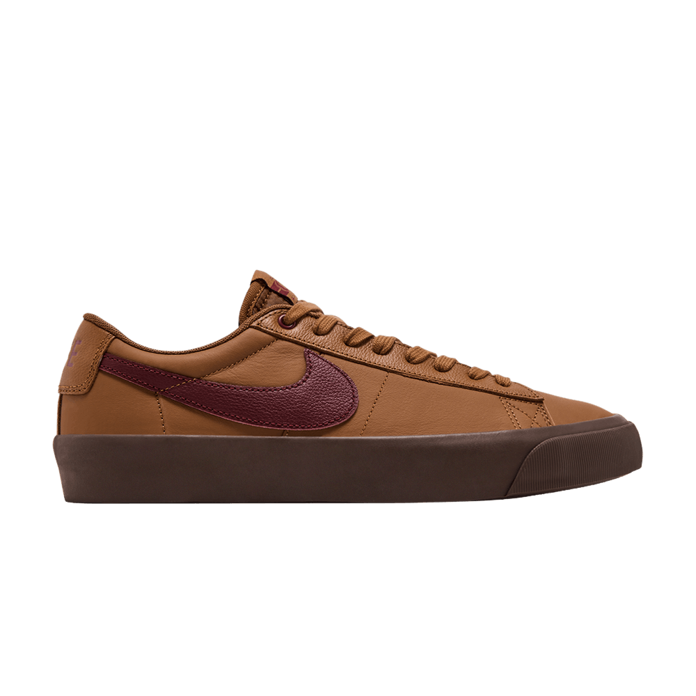 Nike Zoom Blazer Low Pro GT SB 'Light British Tan Dark Team Red'