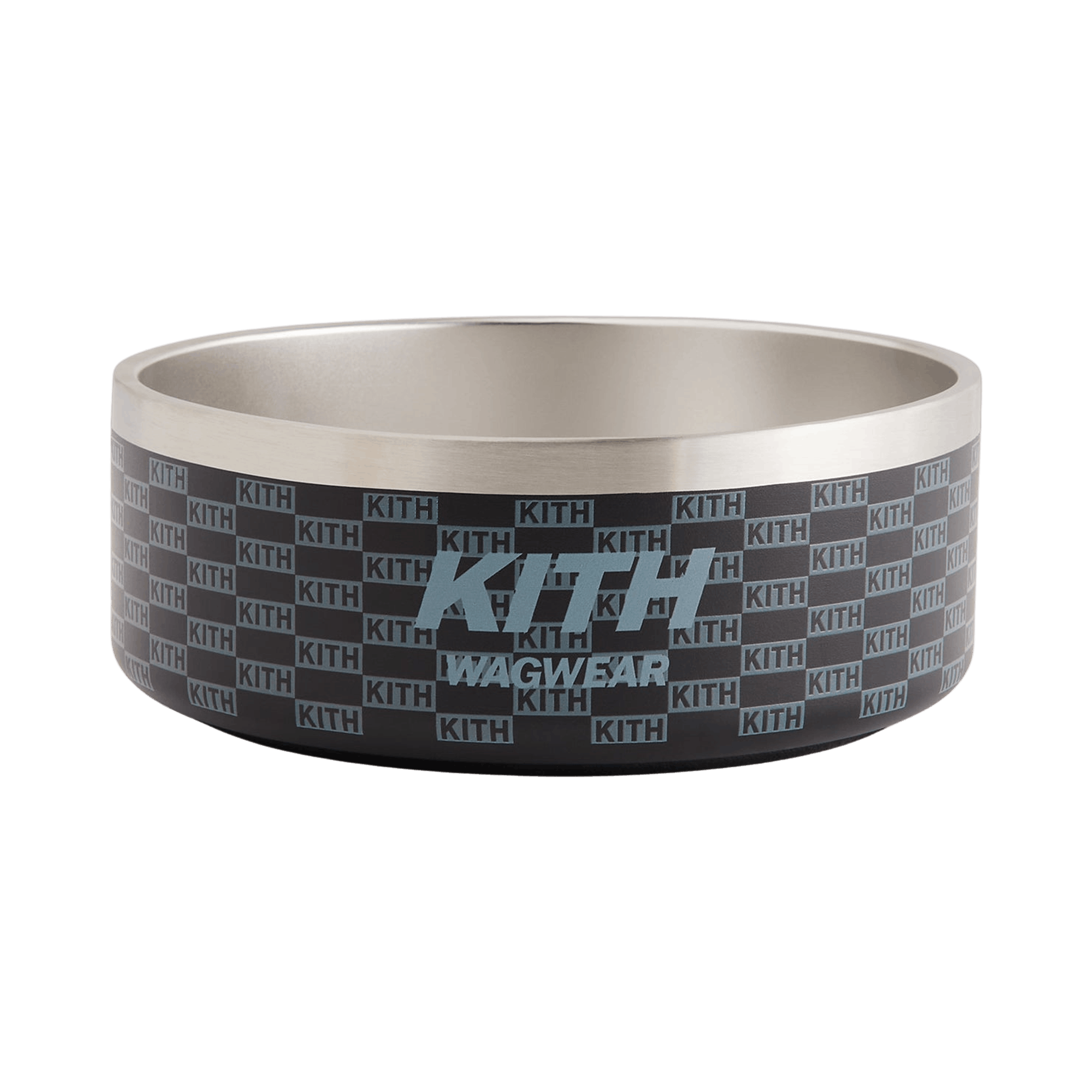 Kith For Wagwear Metal Dog Bowl 'Black'