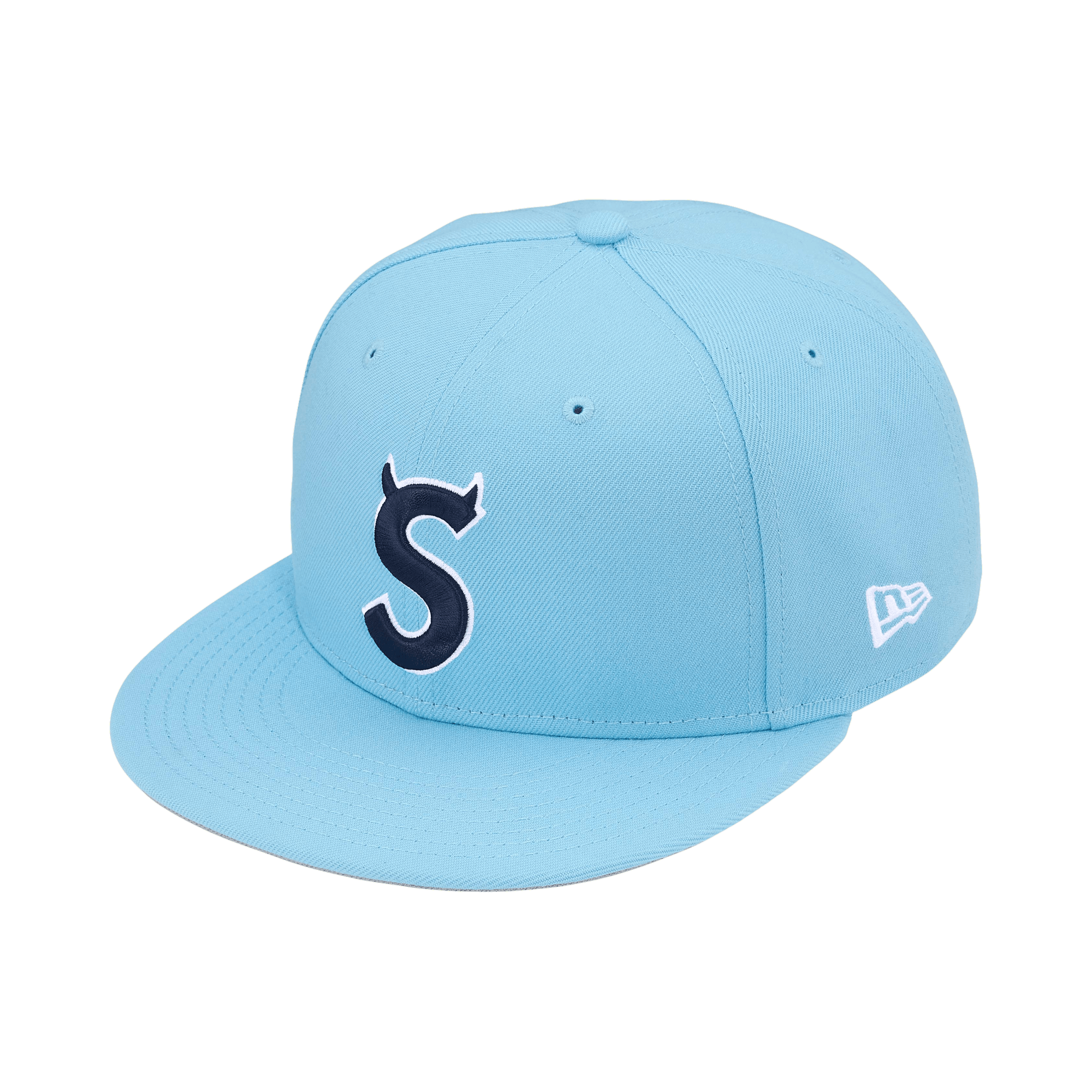 Supreme Devil S Logo New Era 'Light Blue'