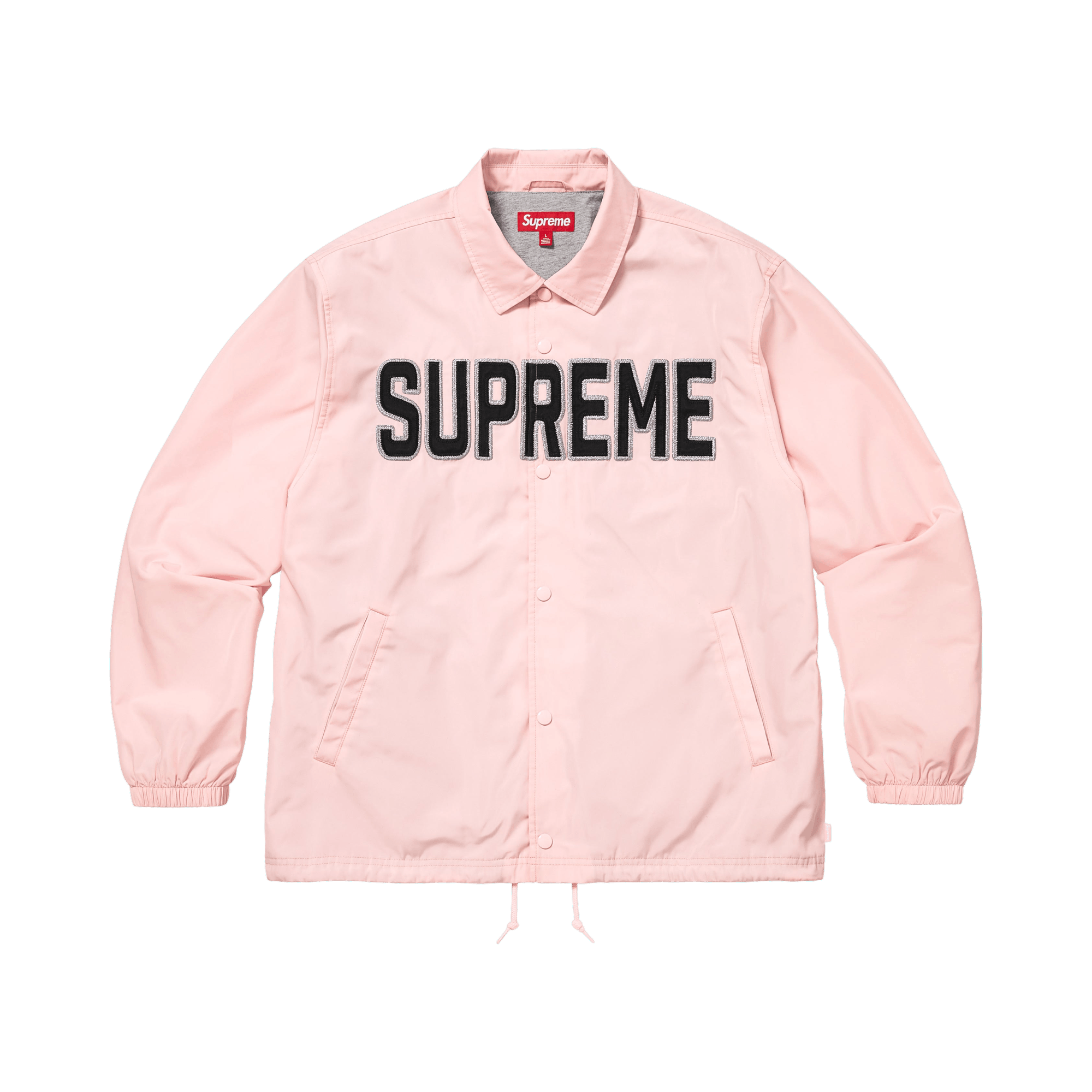 Supreme Spellout Coaches Jacket 'Pink'