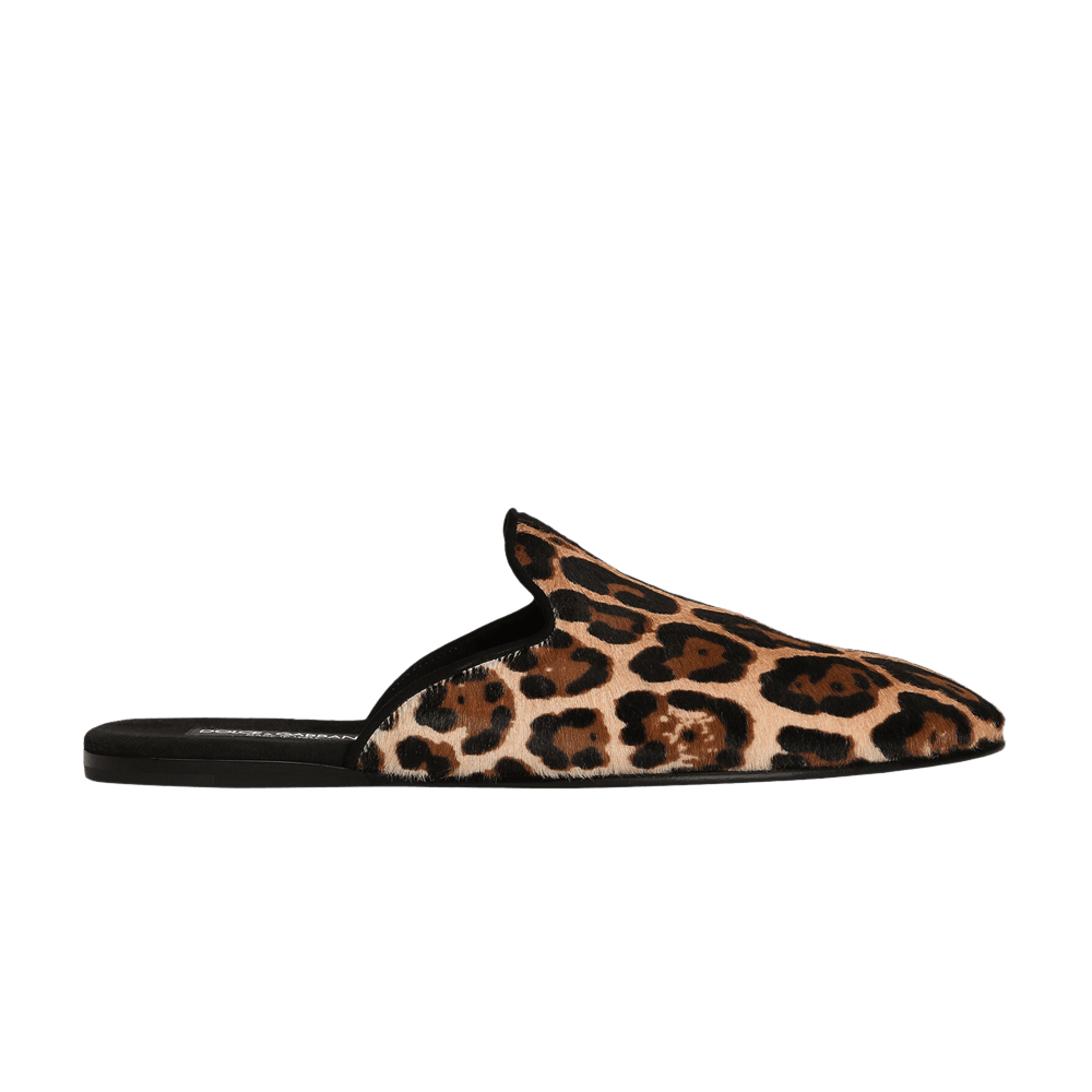 Dolce & Gabbana Pony Slipper 'Leopard'