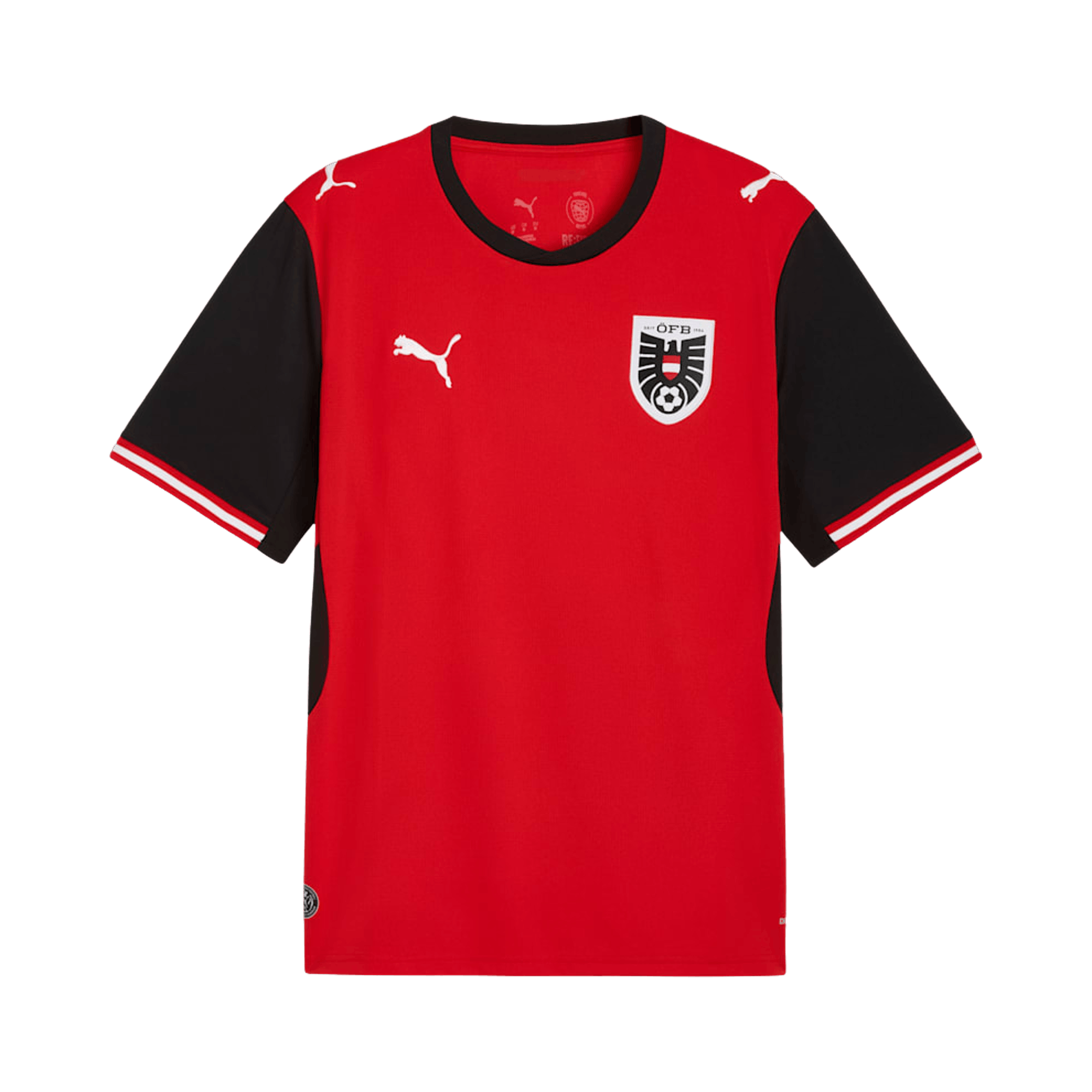 Puma Austria 2026 Home Kit 'Puma Red-Puma Black'