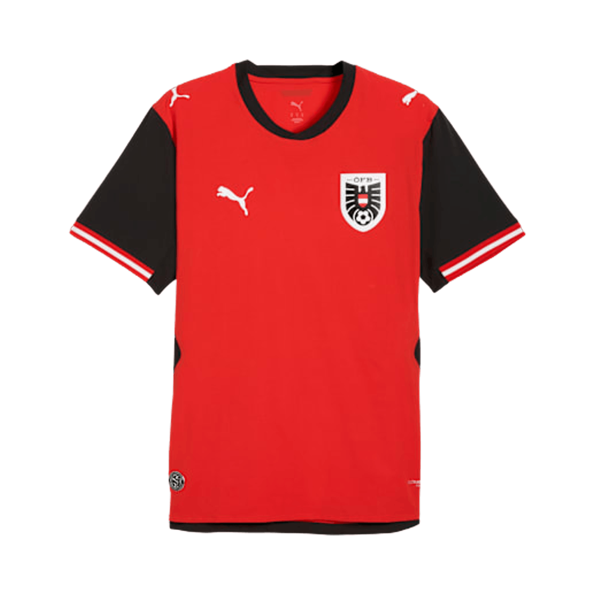 Puma Austria 2026 Authentic Home Jersey 'Puma Red-Puma Black'