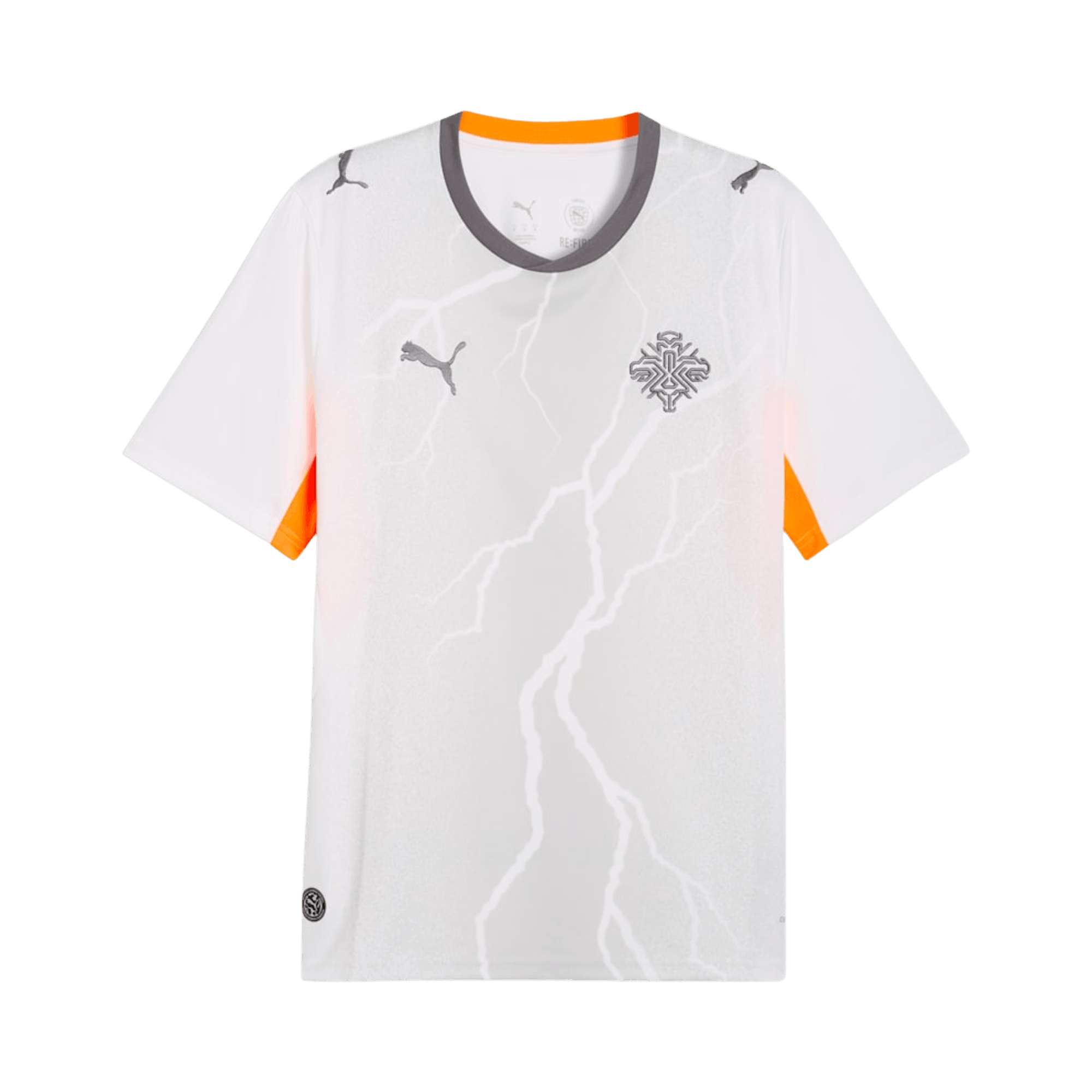 Puma Iceland 2026 Away Kit 'Puma White-Cool Dark Gray'