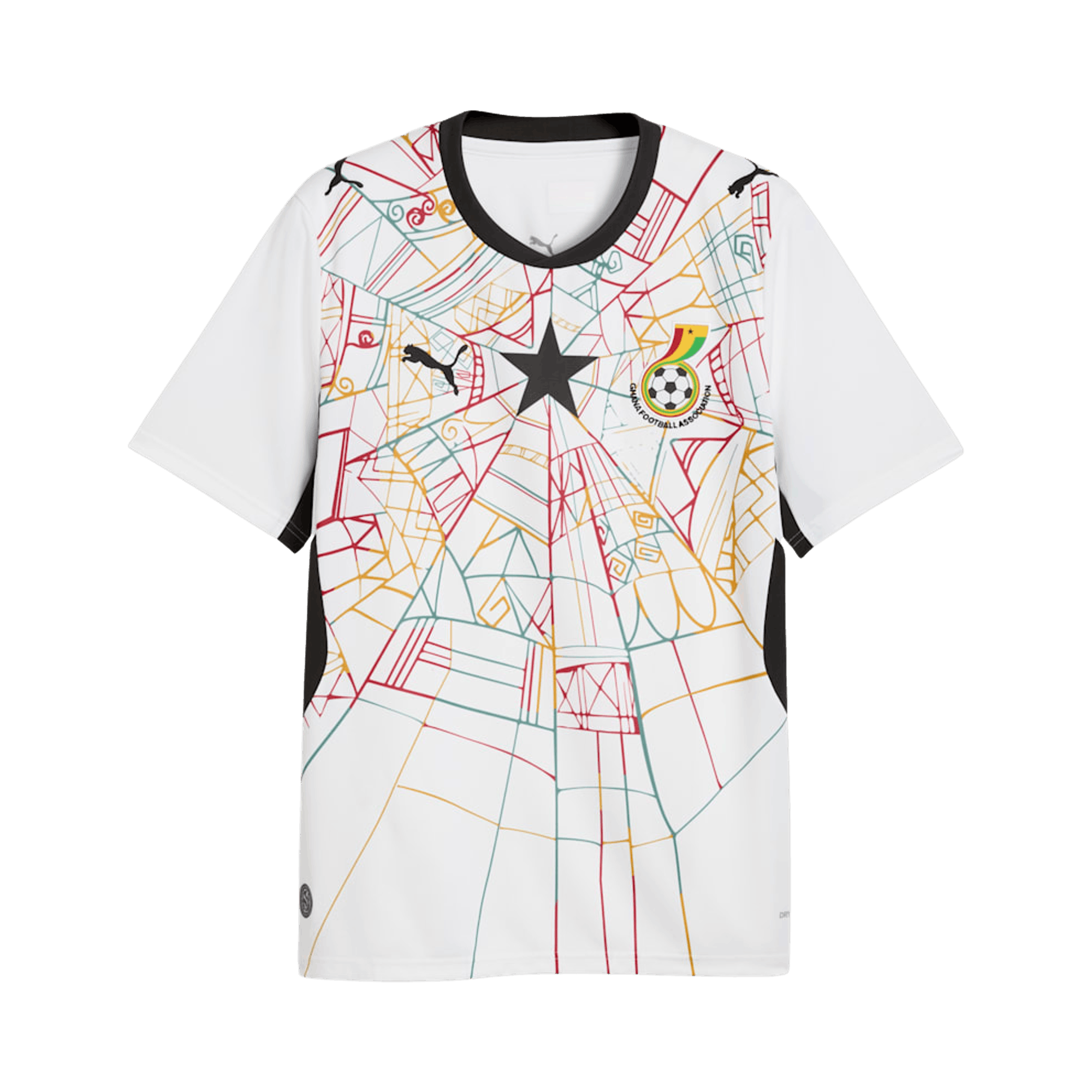 Puma Ghana 2026 Home Kit 'Puma White-Puma Black'
