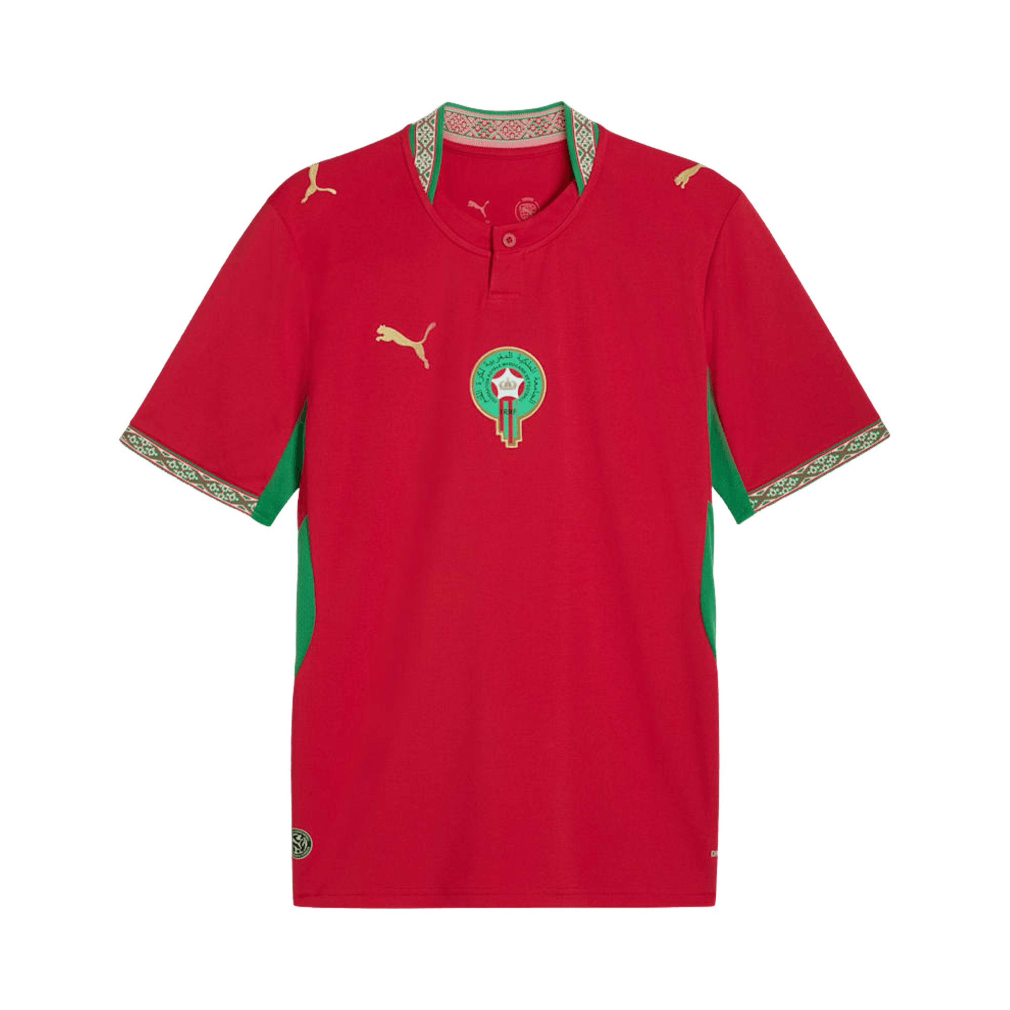 Puma Morocco 2026 Home Jersey 'Fast Red-Victory Gold'