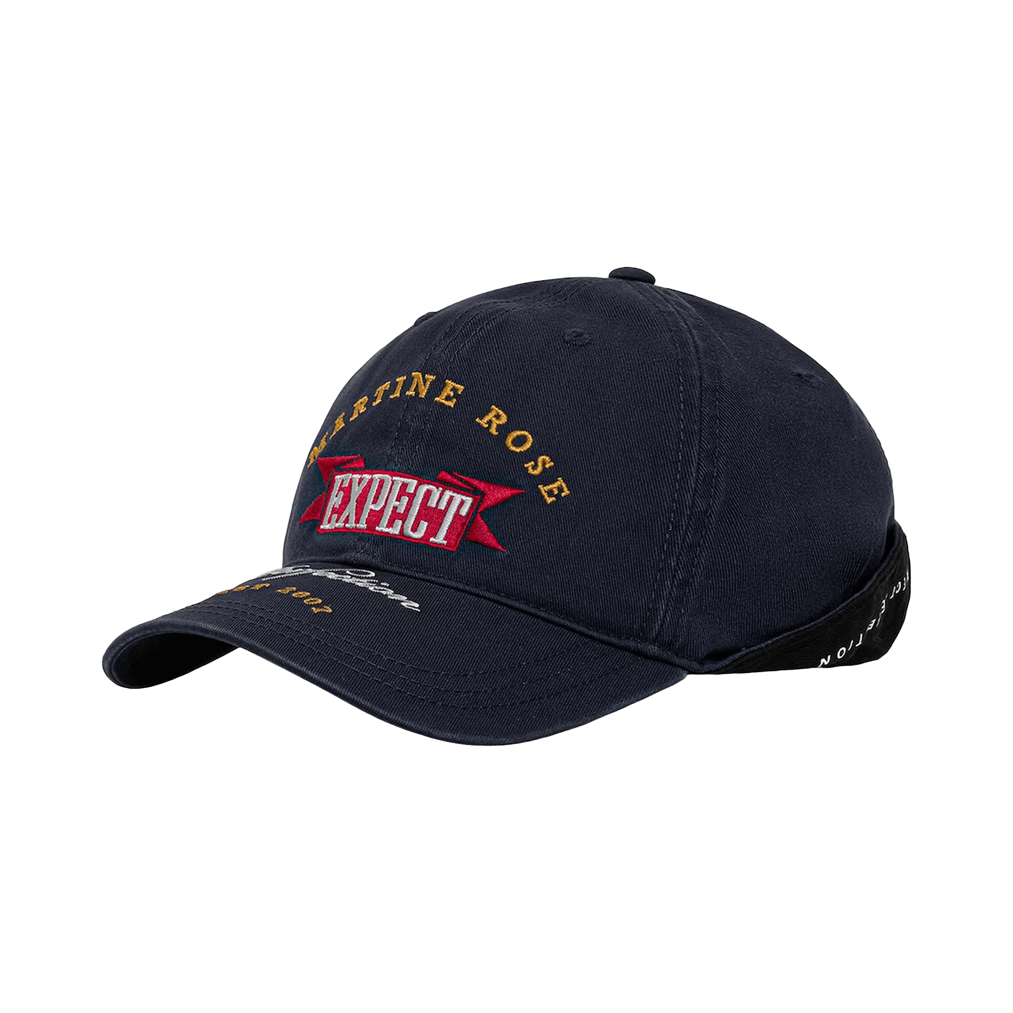 Martine Rose Roll Back Cap 'Blue Navy'