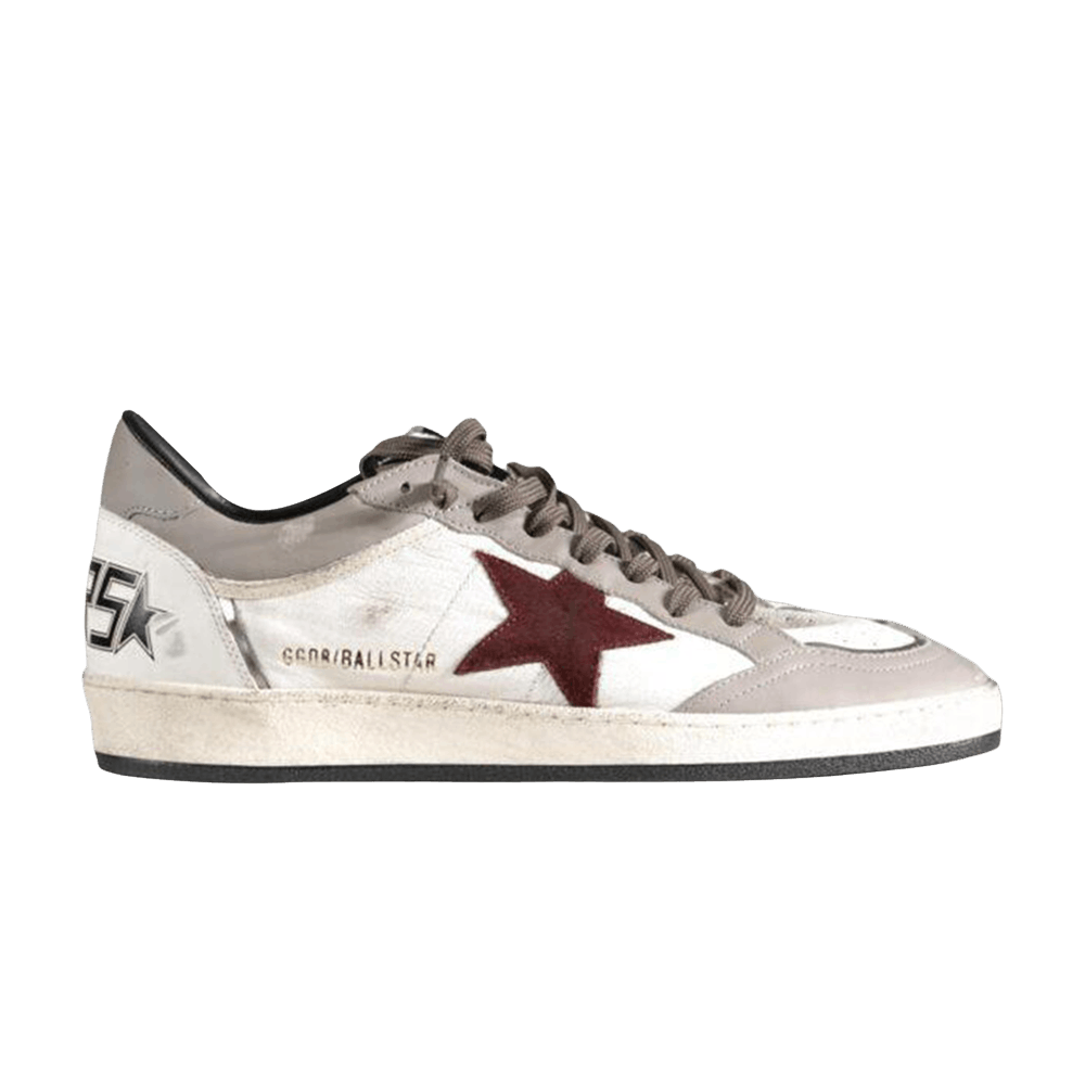 Golden Goose Ballstar 'Dove Bordeaux'