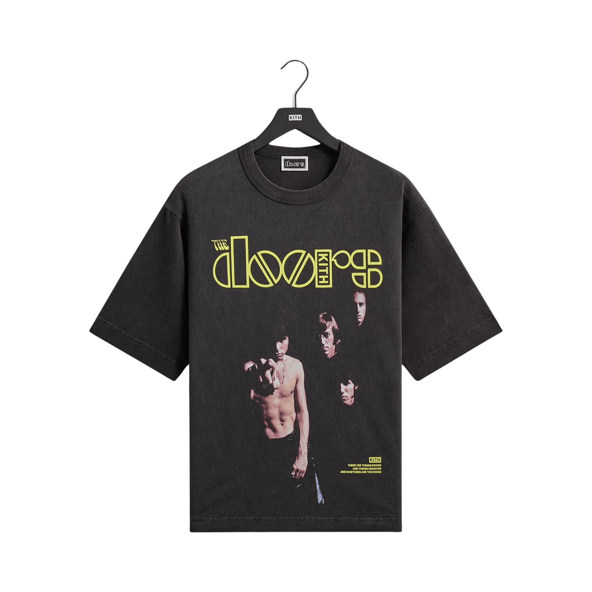 Kith Records For The Doors Self Titled Vintage Alex Tee 'Black'