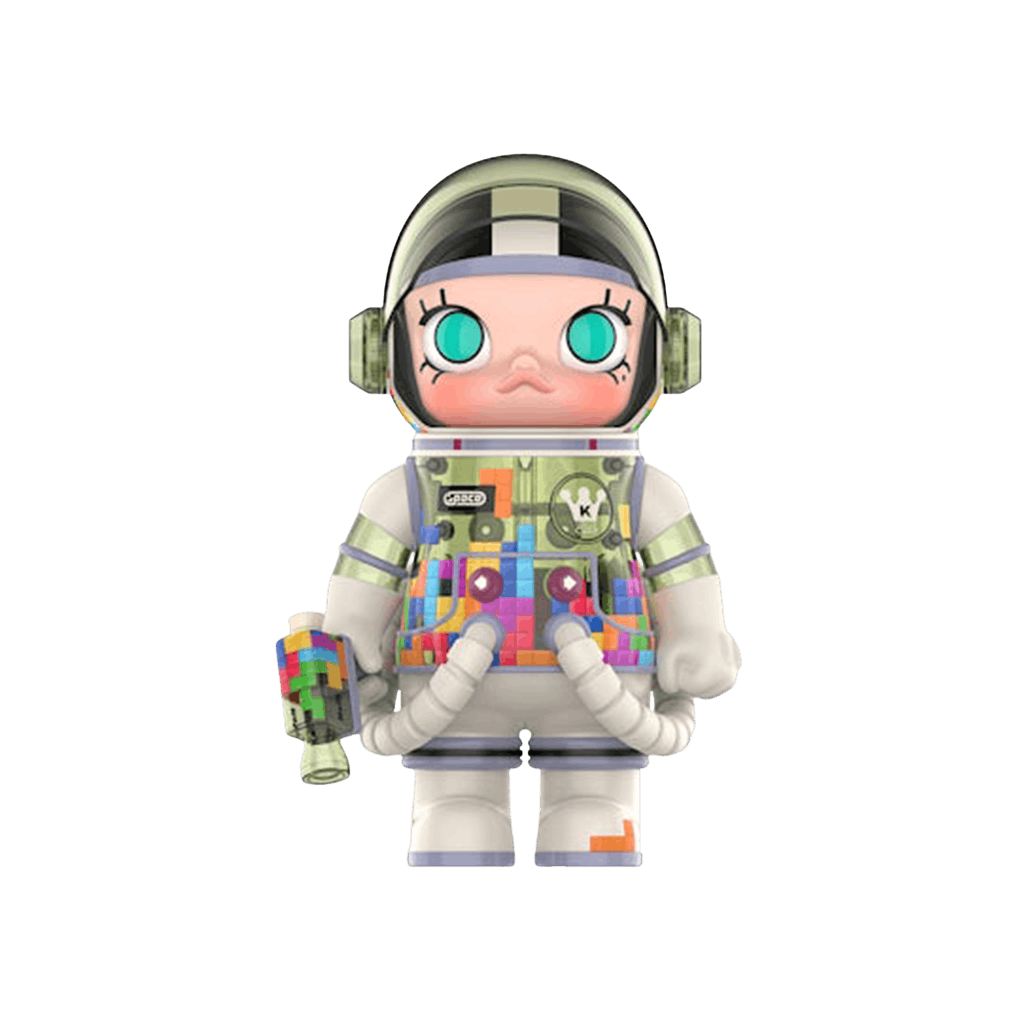Pop Mart Mega Space Molly Tetris 400%