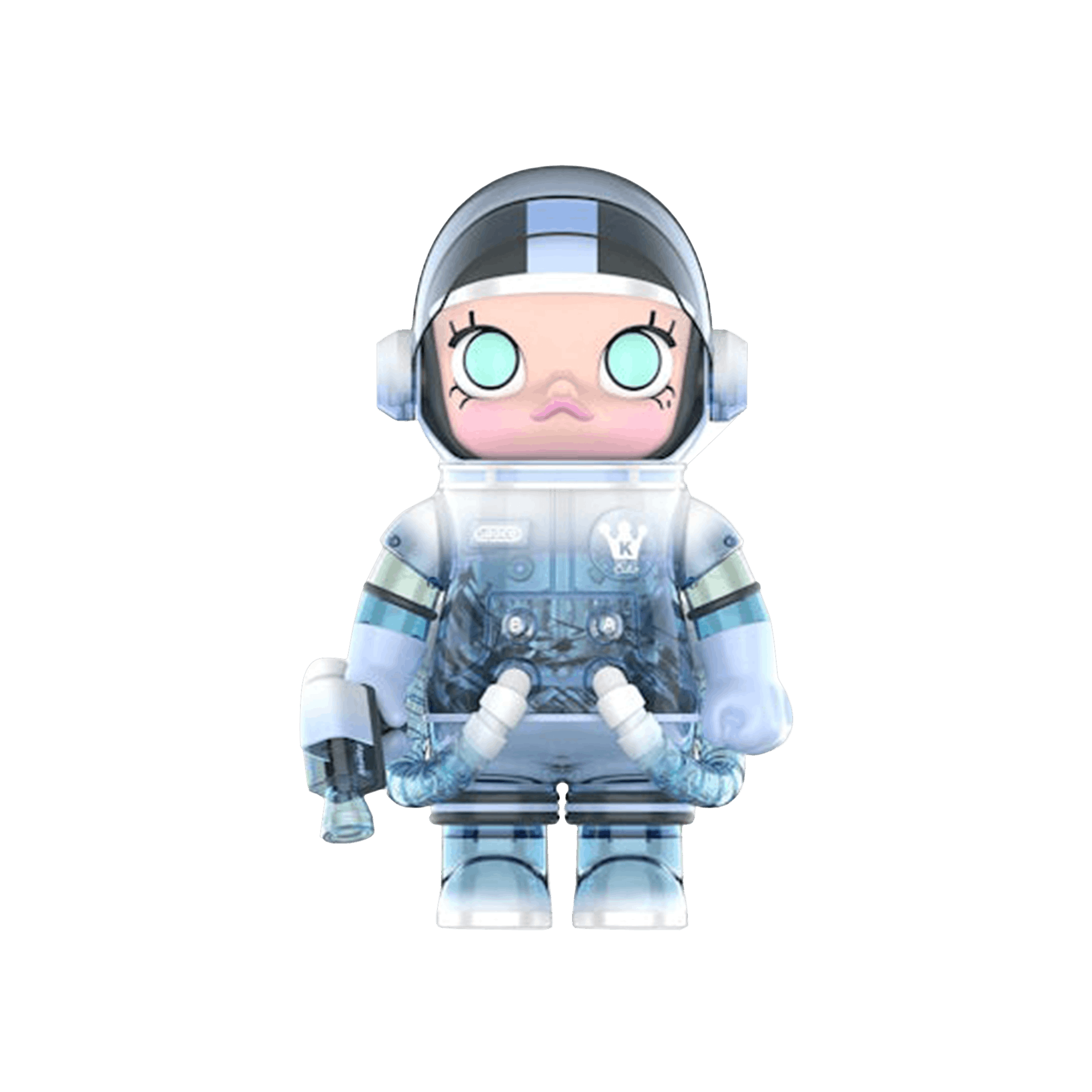 Pop Mart Mega Space Molly Glacier 1000%