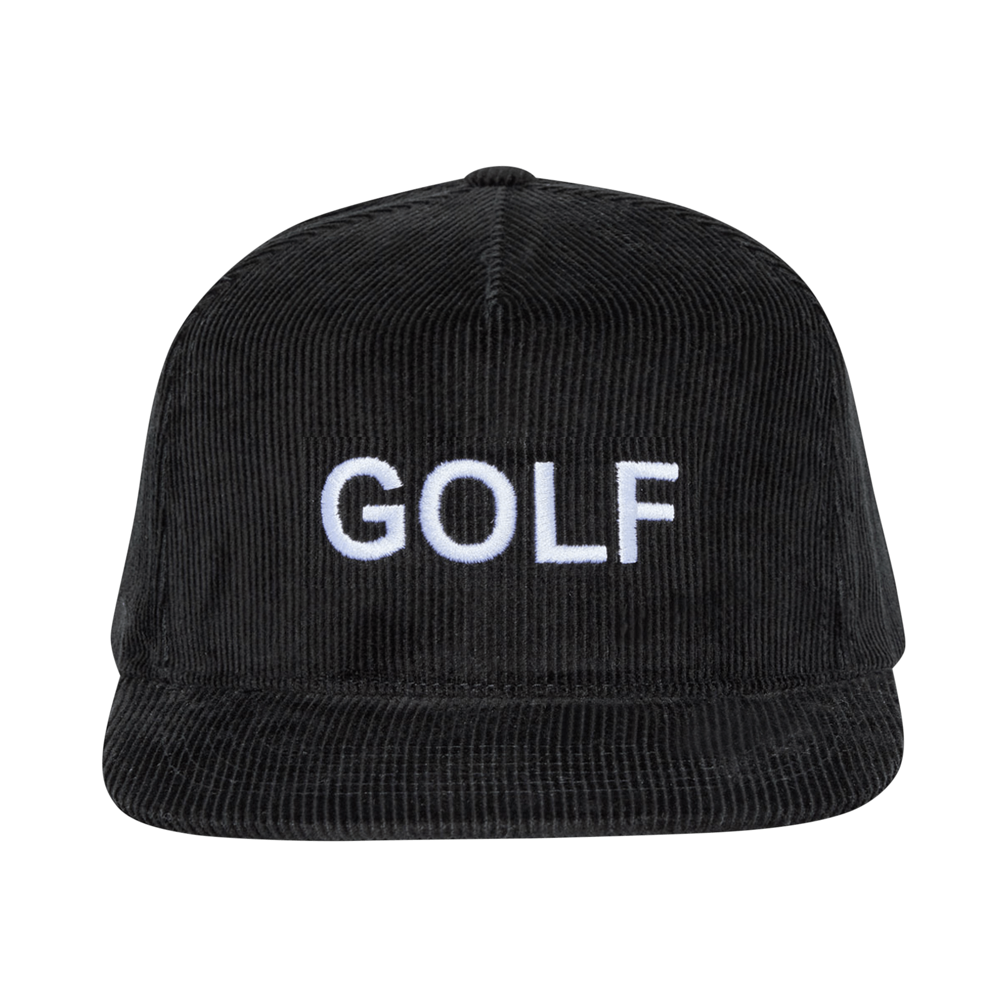 GOLF WANG Corduroy 5 Panel Strapback 'Black'