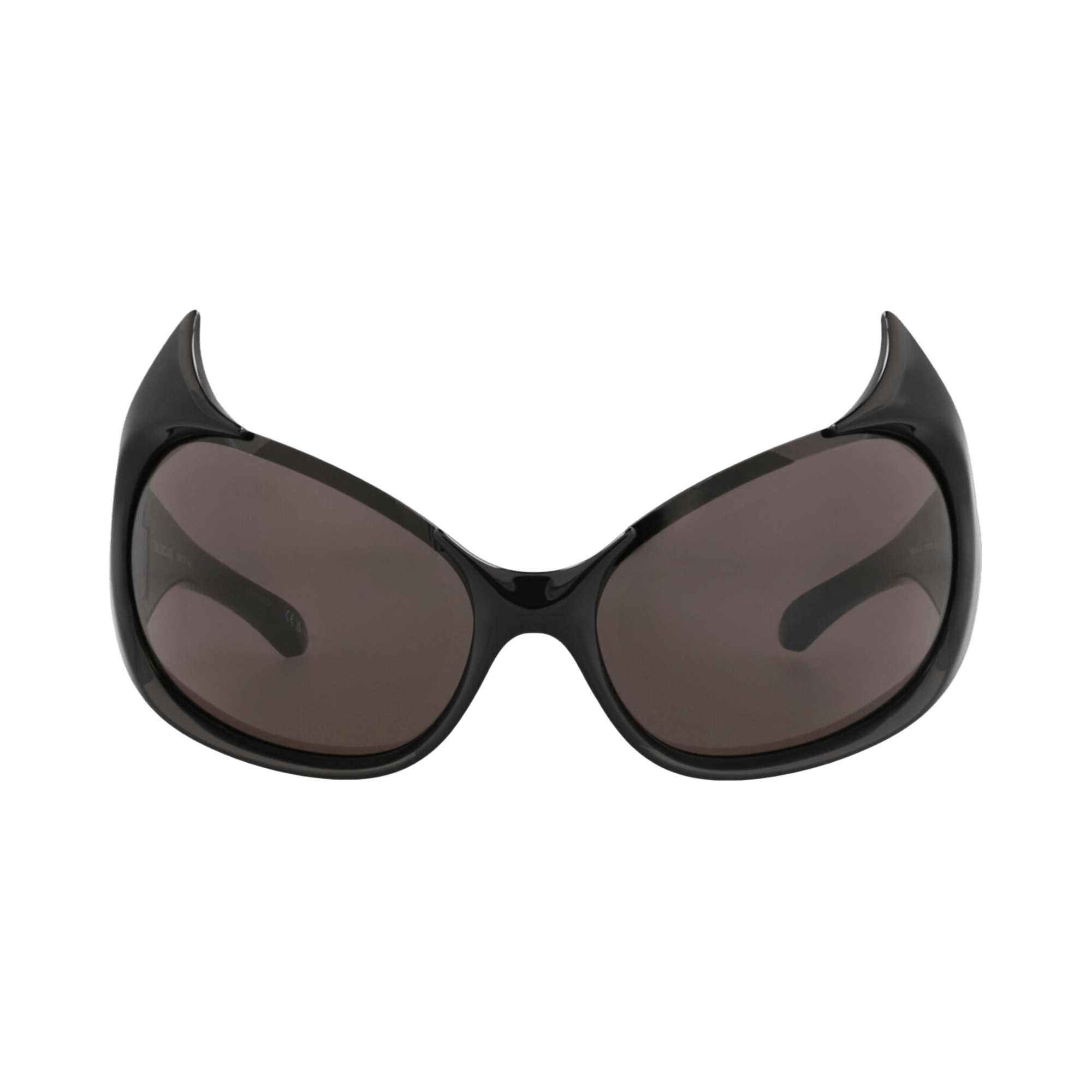 Balenciaga Shield-Frame Bio Injection Sunglasses 'Black/Grey'