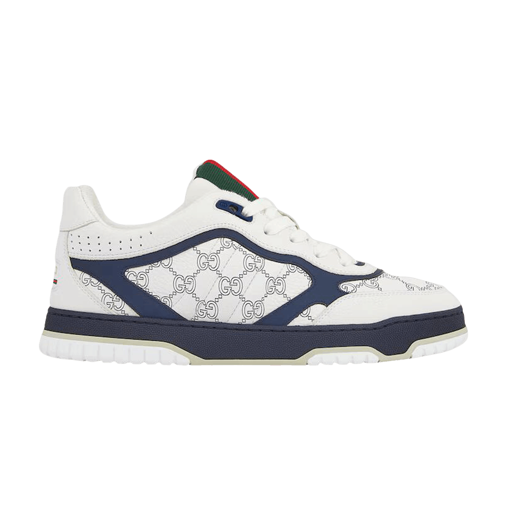 Gucci Re-Web Sneaker 'White Blue GG Leather'