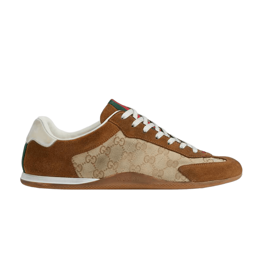 Gucci Shift Sneaker 'Beige Brown GG Canvas'