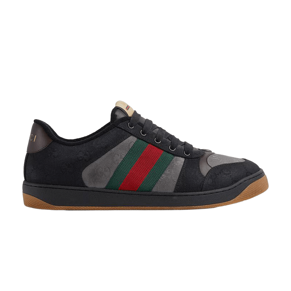 Gucci Screener Sneaker 'Black Grey Gum'