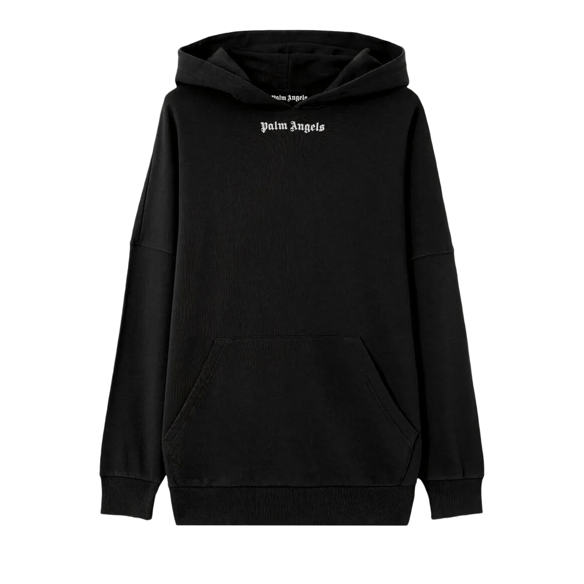 Palm Angels Classic Logo Over Hoodie 'Black/Off White'