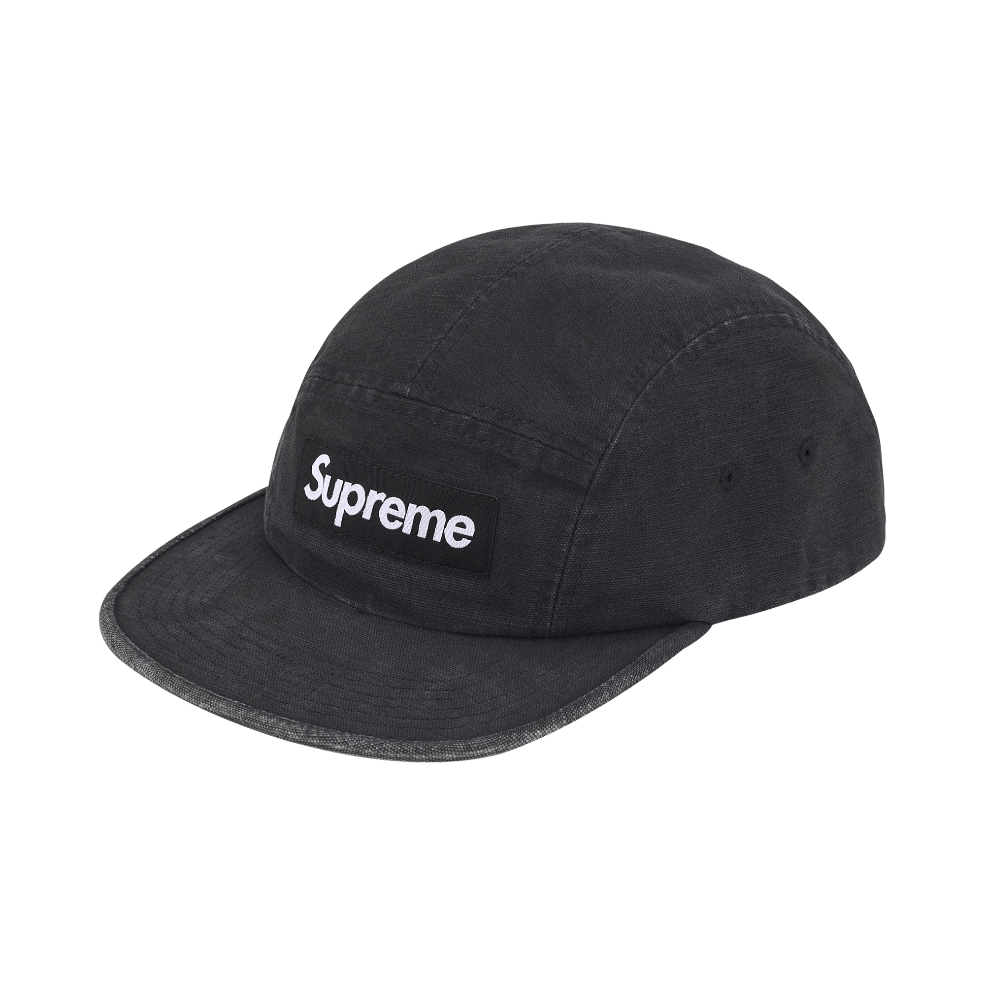 Supreme Canvas Camp Cap 'Black'