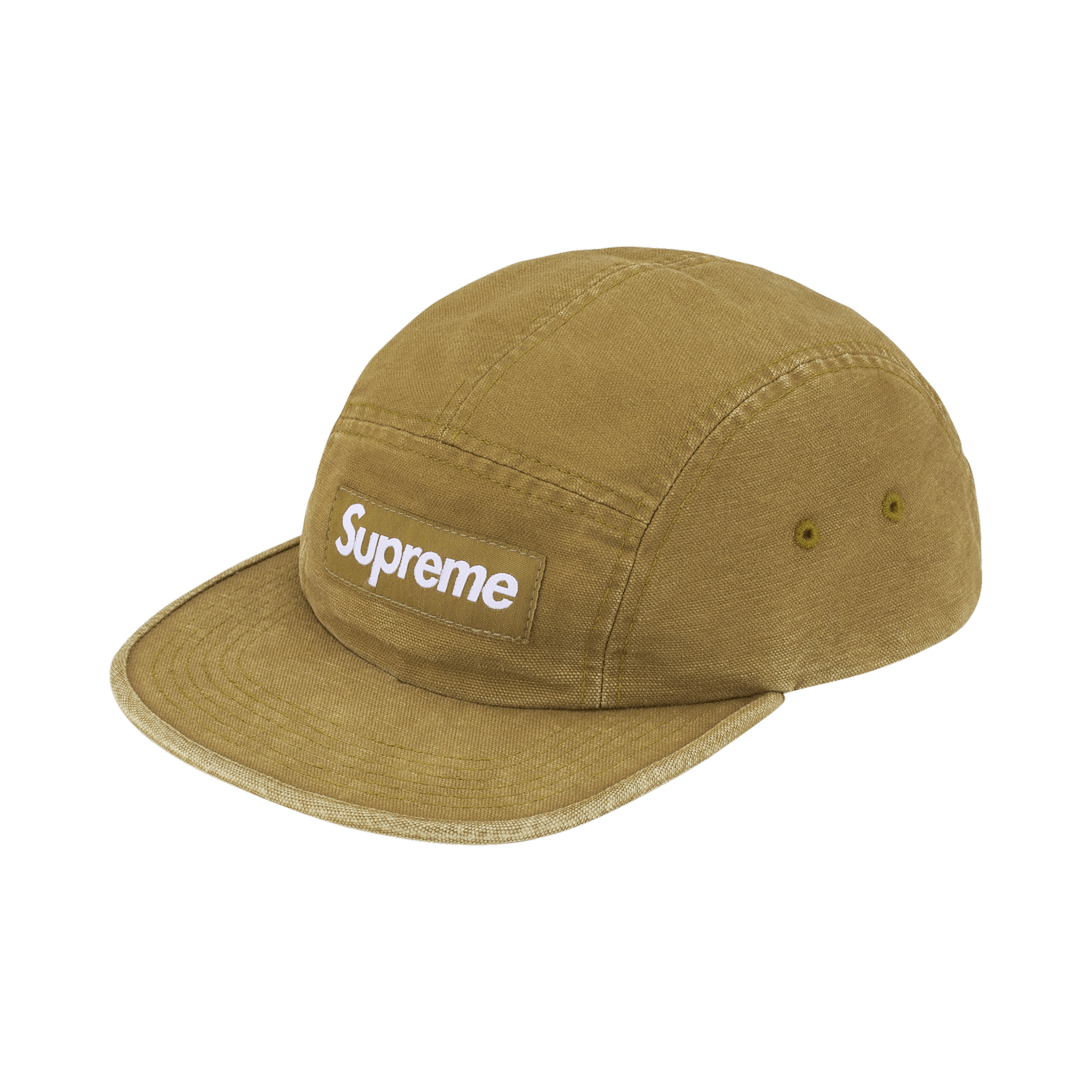 Supreme Canvas Camp Cap 'Dusty Olive'