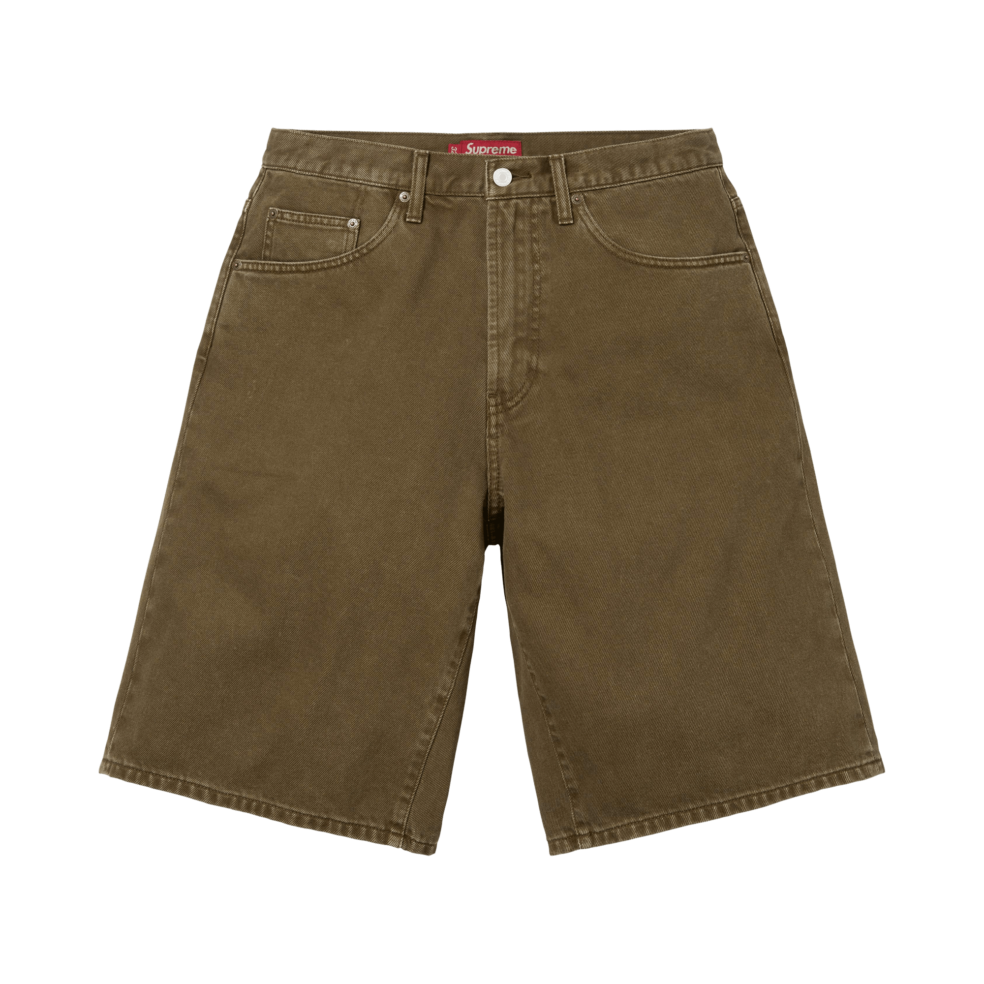 Supreme Baggy Denim Short 'Olive'
