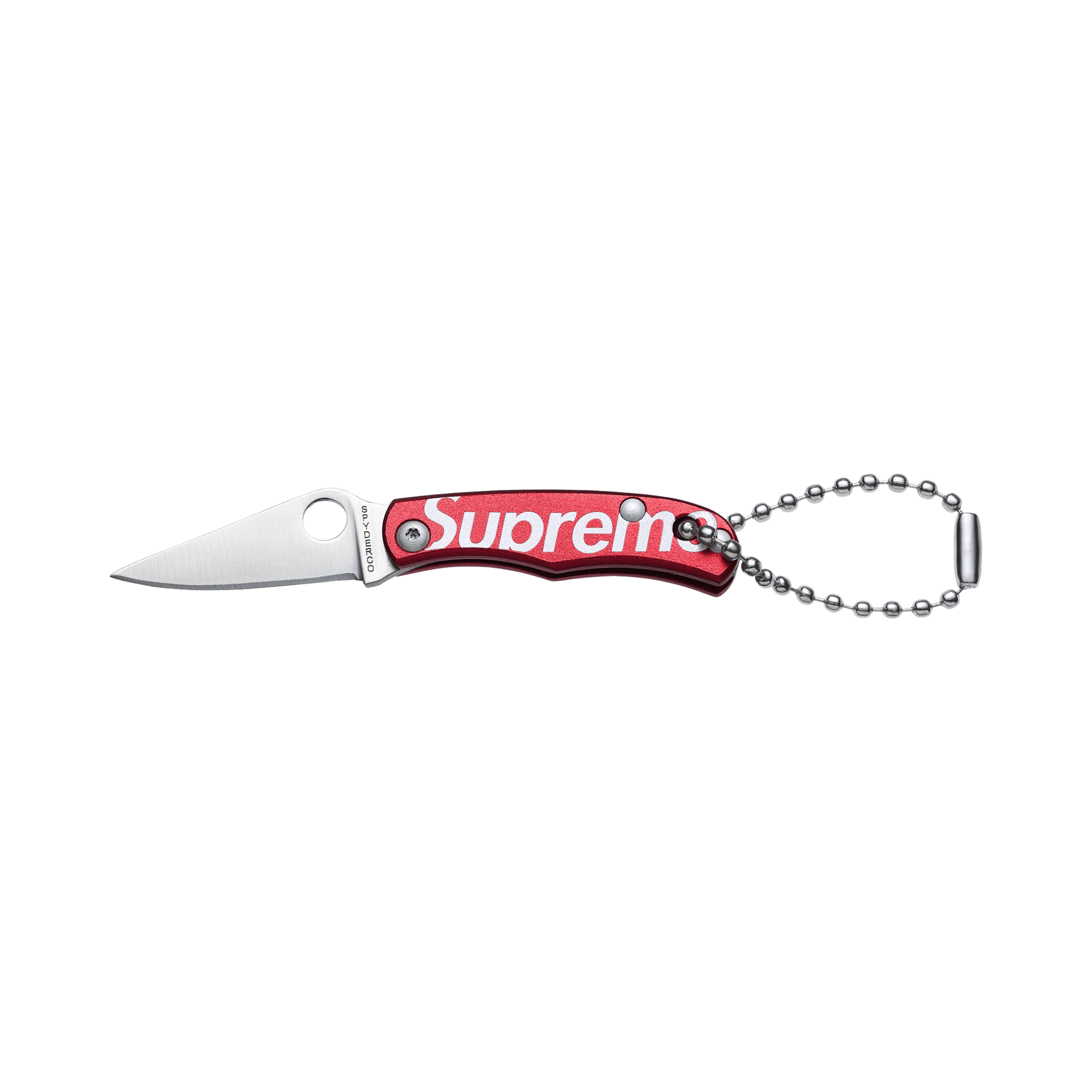 Supreme x Spyderco Bug Knife 'Red'