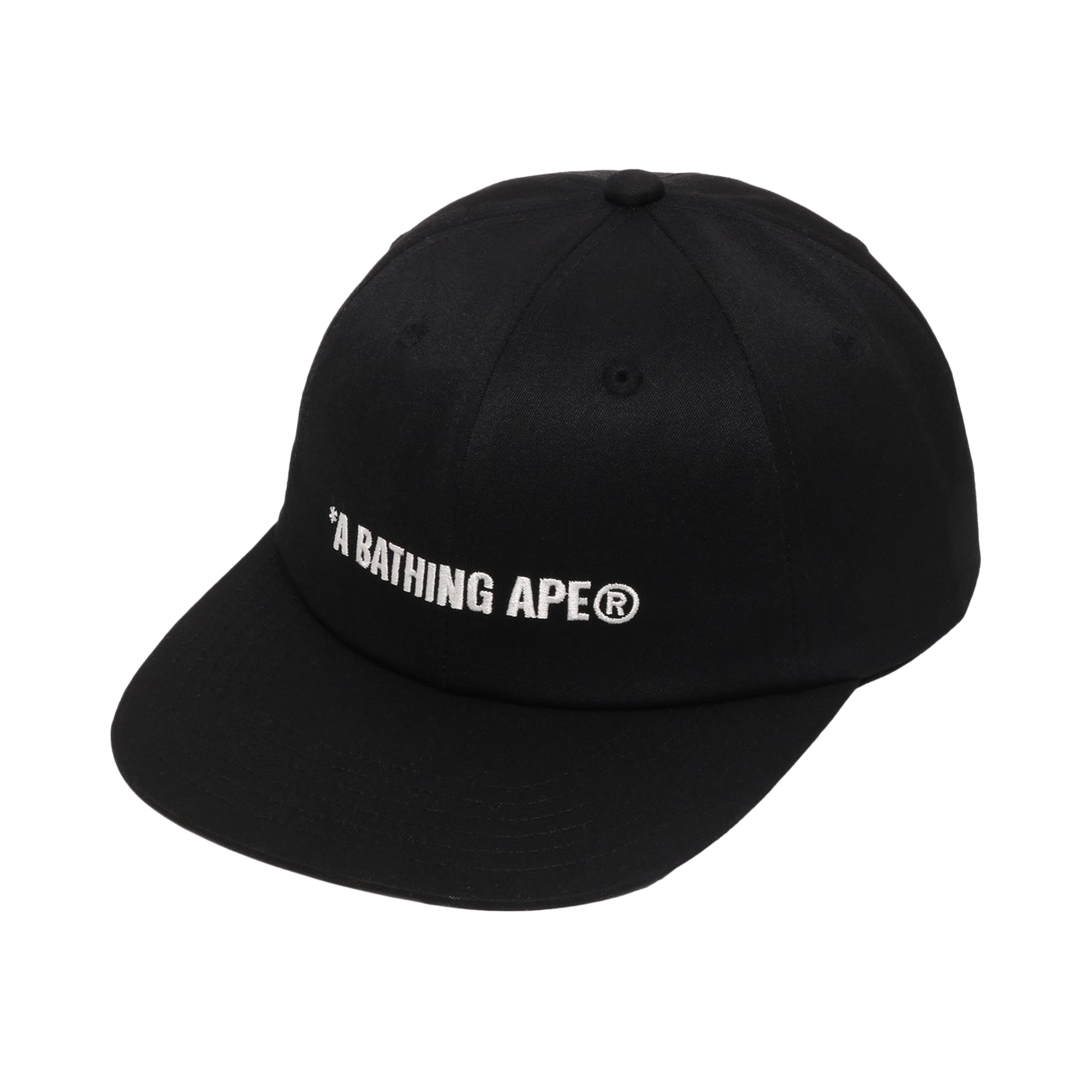 BAPE Logo Panel Cap 'Black'