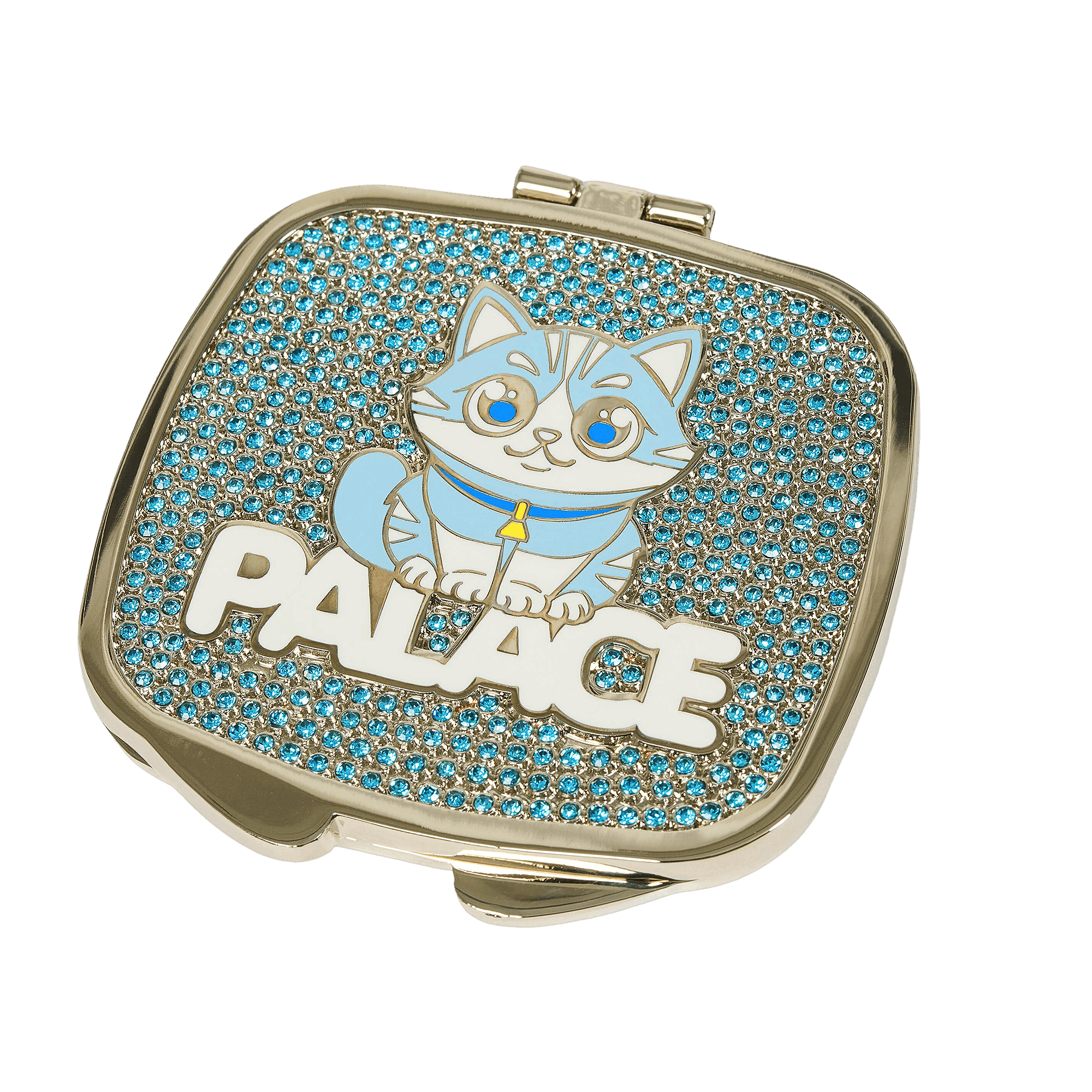 Palace Kitty Compact Mirror 'Blue'