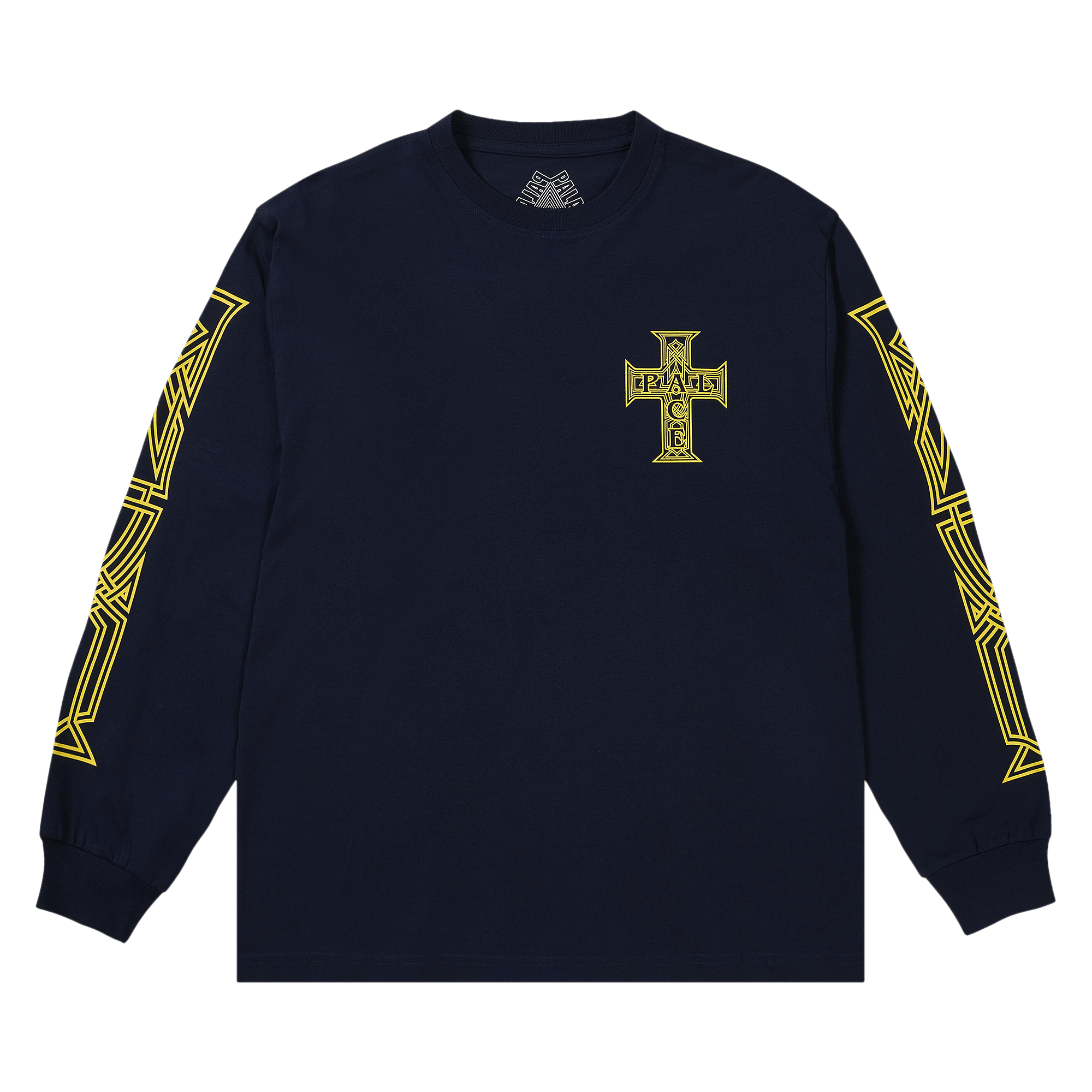 Palace Y So Cross Long-Sleeve 'Navy'