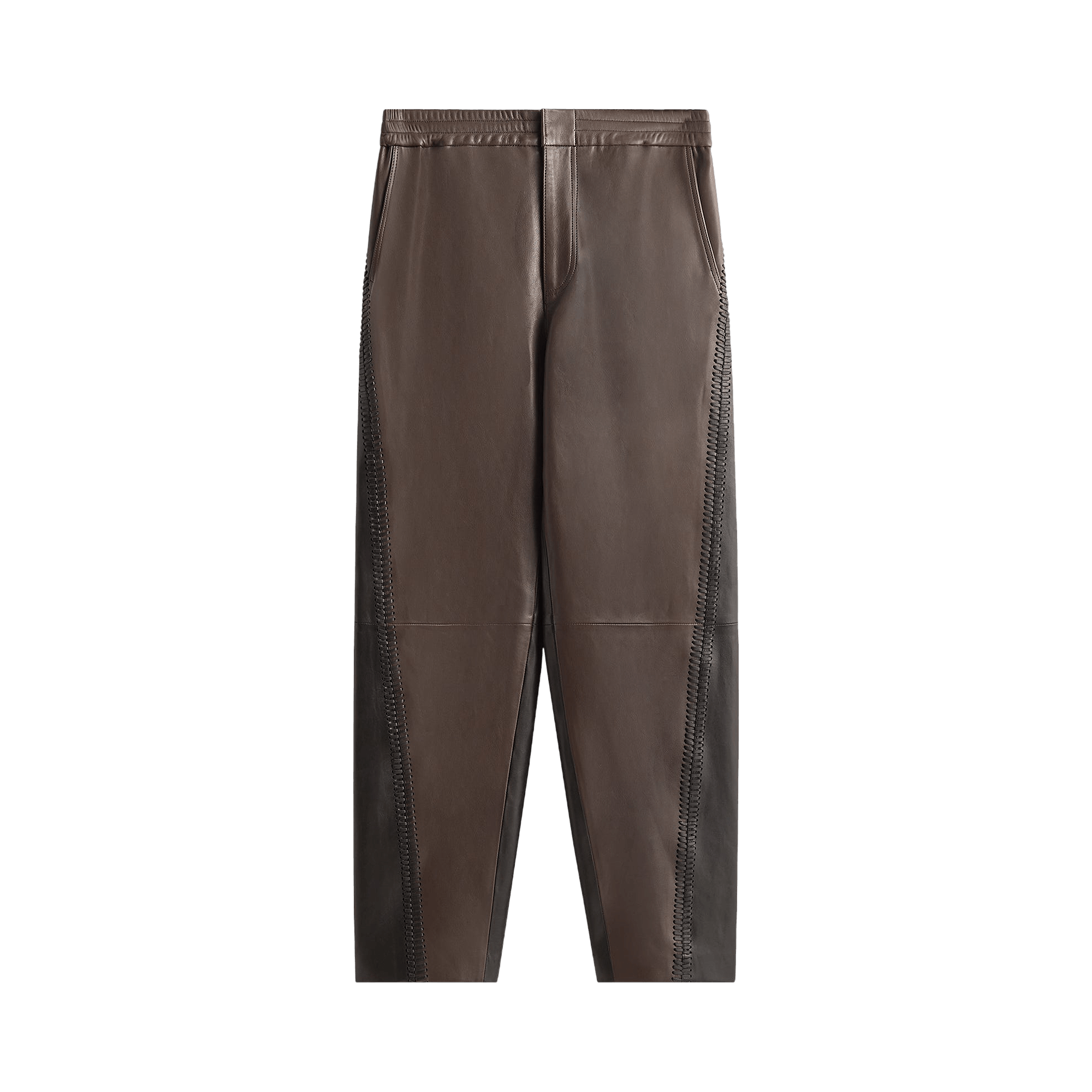 Kith &Kin Irving Combo Leather Moto Pant 'Hickory'