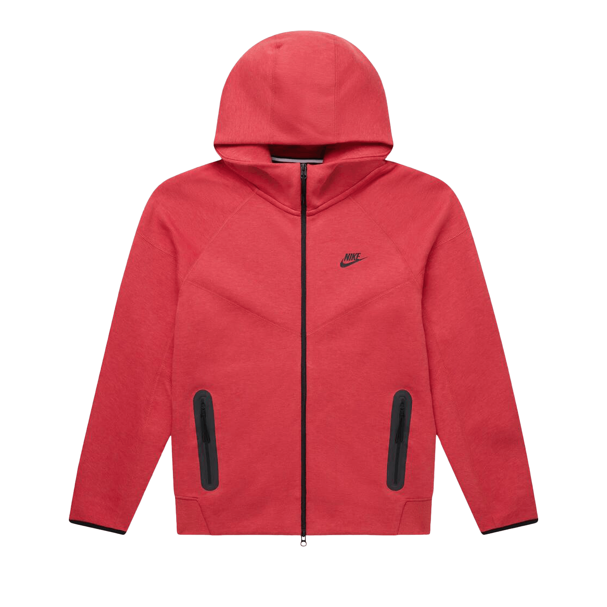 Nike Sportswear Tech Fleece Crew 'Light University Red Heather/Black'