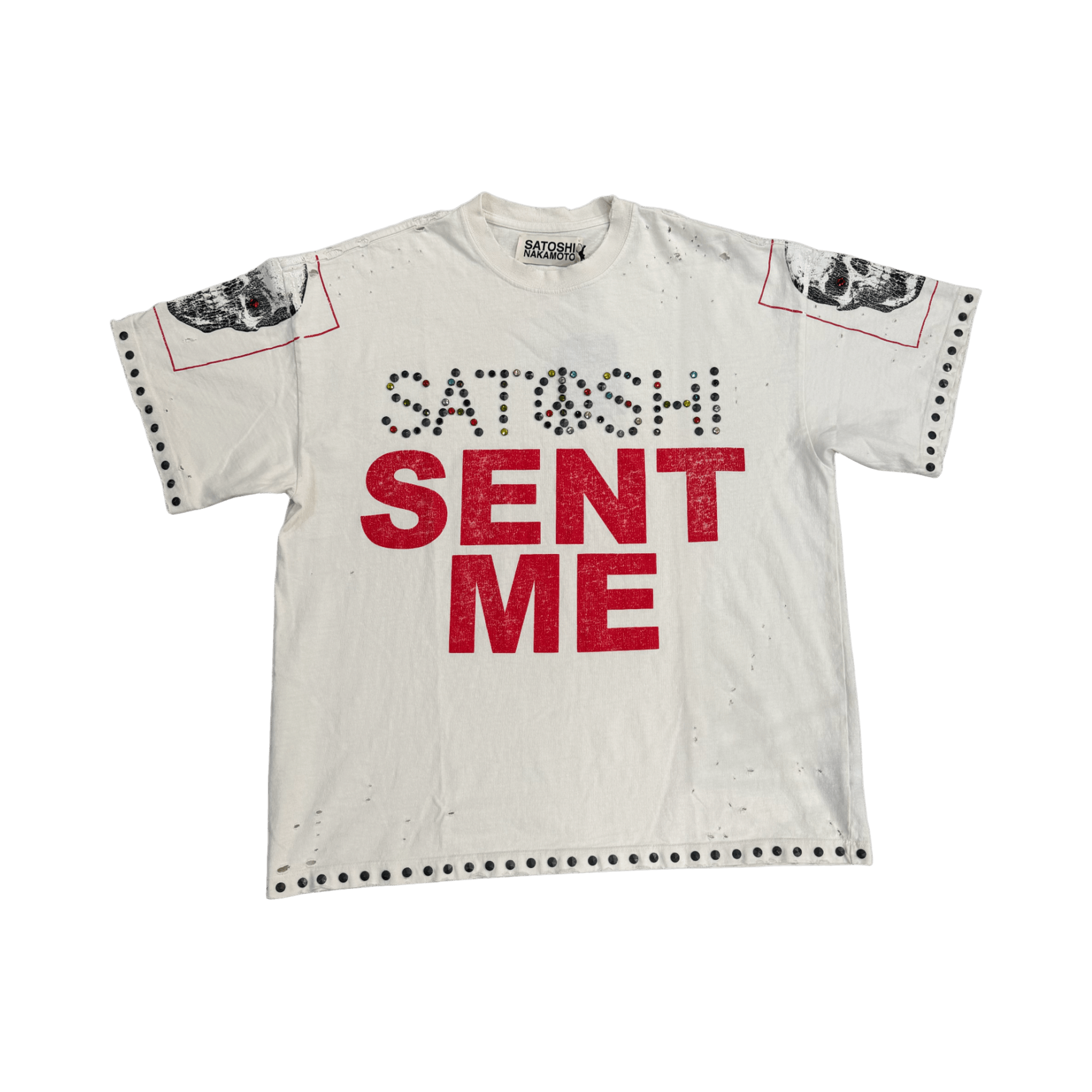 Buy Satoshi Nakamoto Bank Of Satoshi Jersey 'White/Red