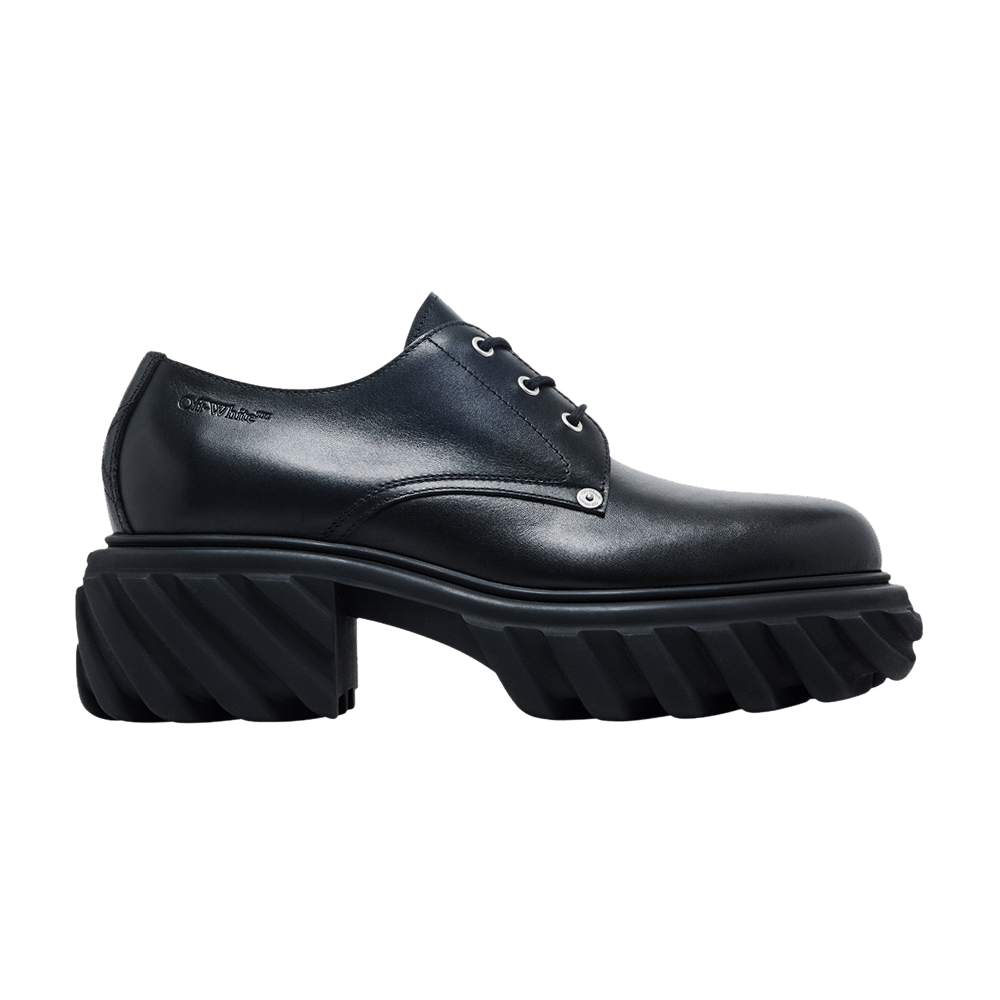 Off-White Exploration Almond Toe Derby 'Black'