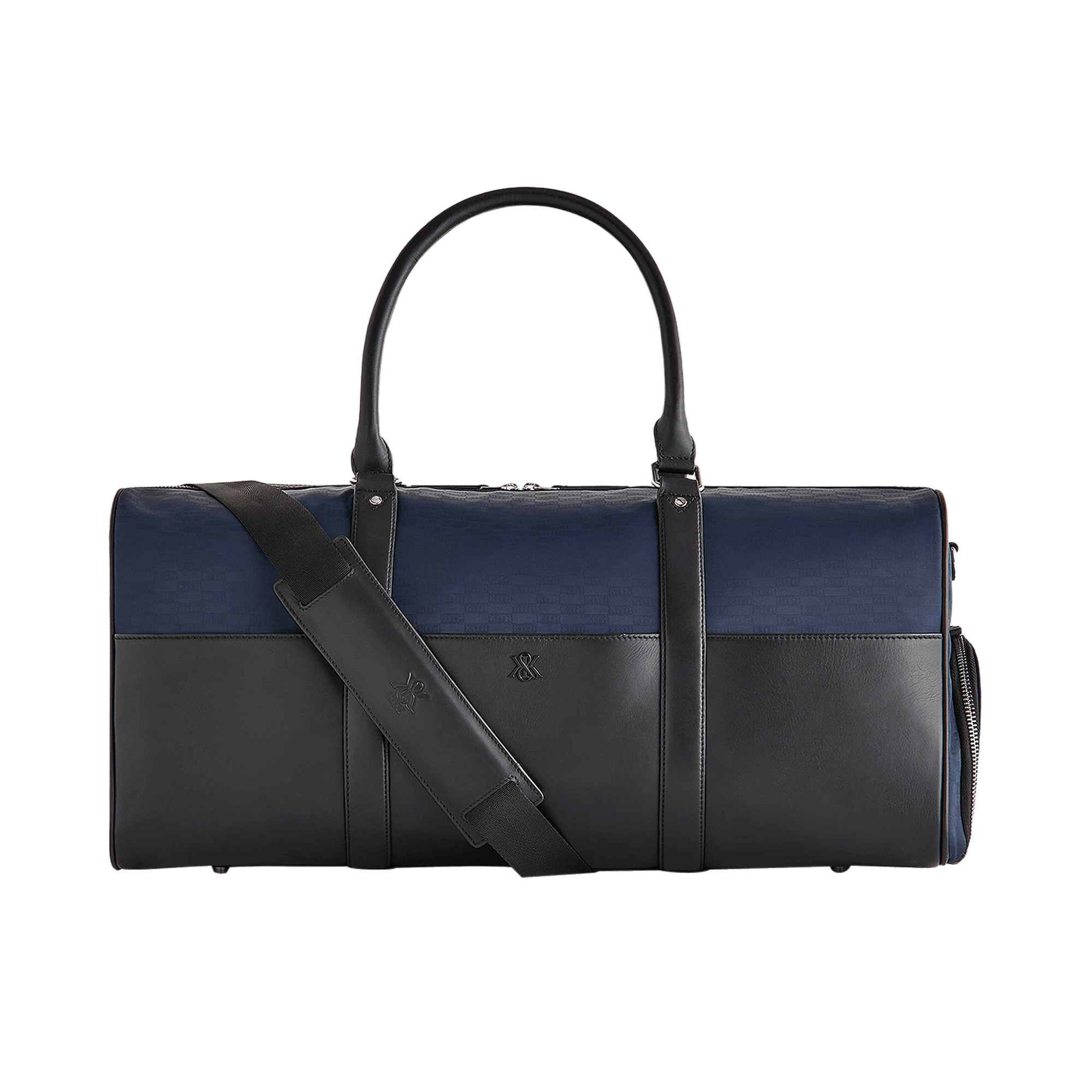Kith Monogram Nylon Leather Traveler K55 Bag 'Nocturnal'
