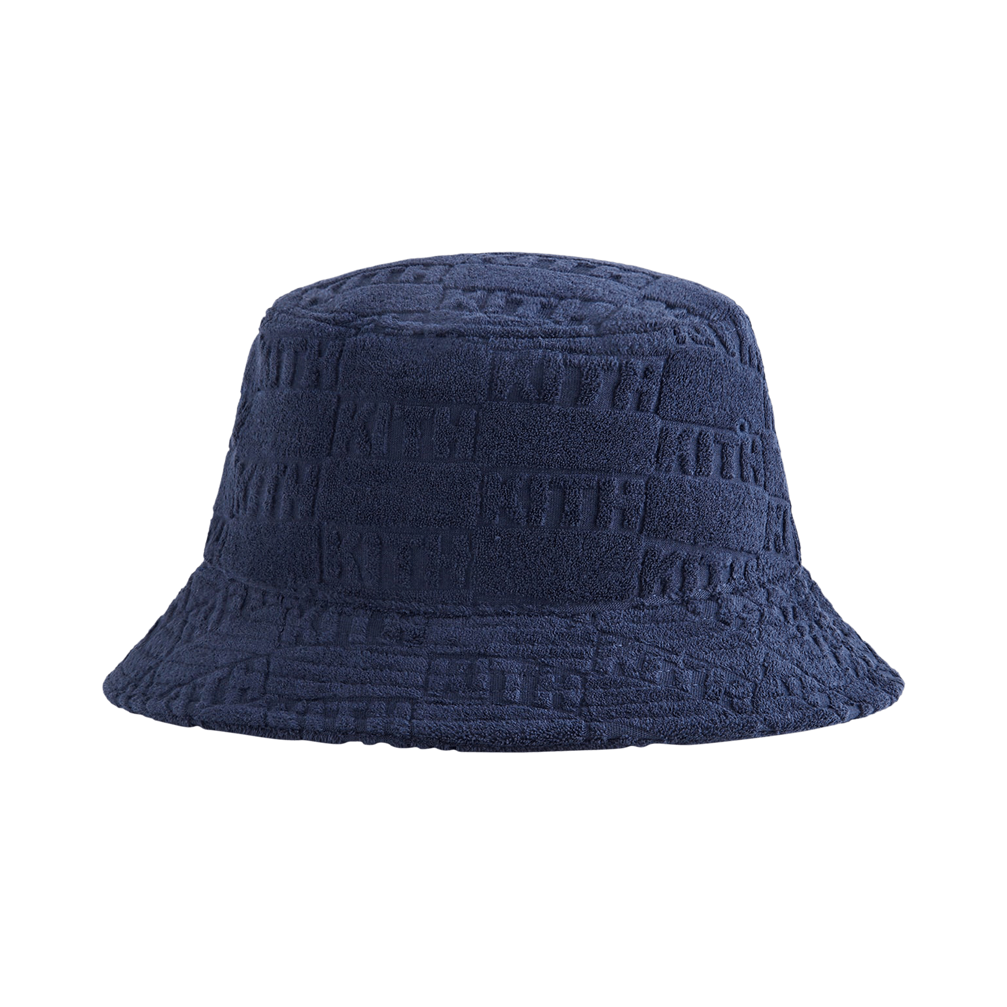 Kith Classic Logo Towel Terry Dawson Bucket Hat 'Nocturnal'