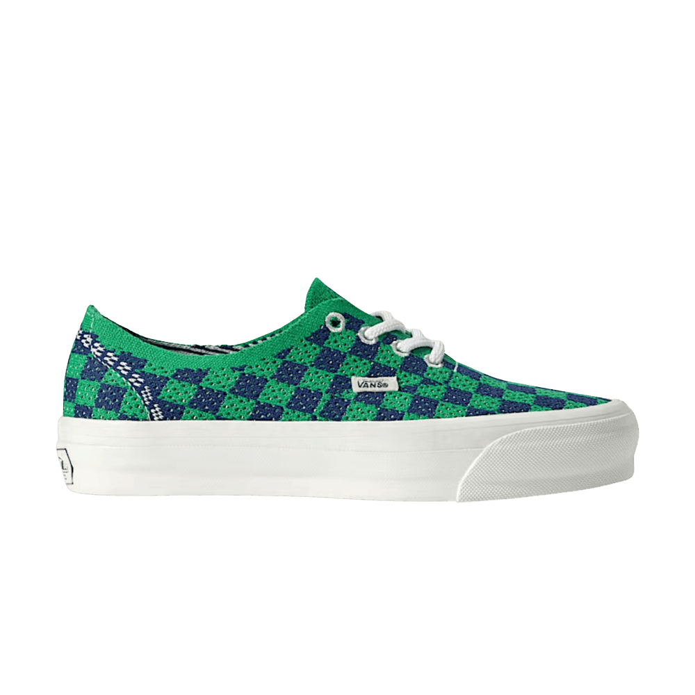 Vans LX Authentic 44 EK 'Punk Check Green Navy'