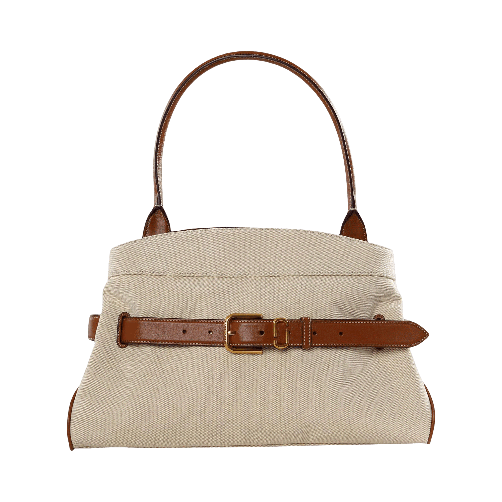 Marc Jacobs The Satchel Canvas Bag 'Beige'
