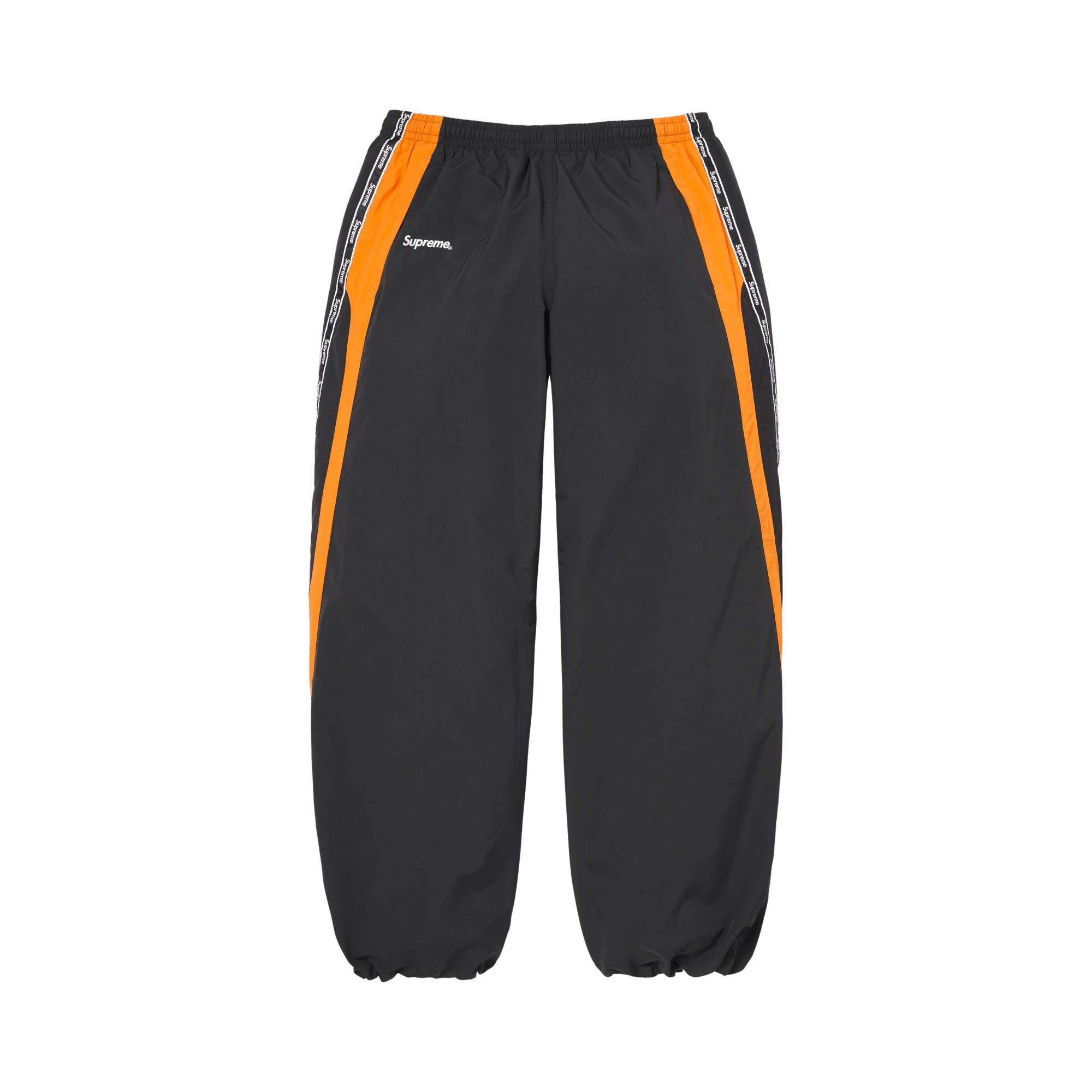 Supreme Logo Taping Track Pant 'Orange'