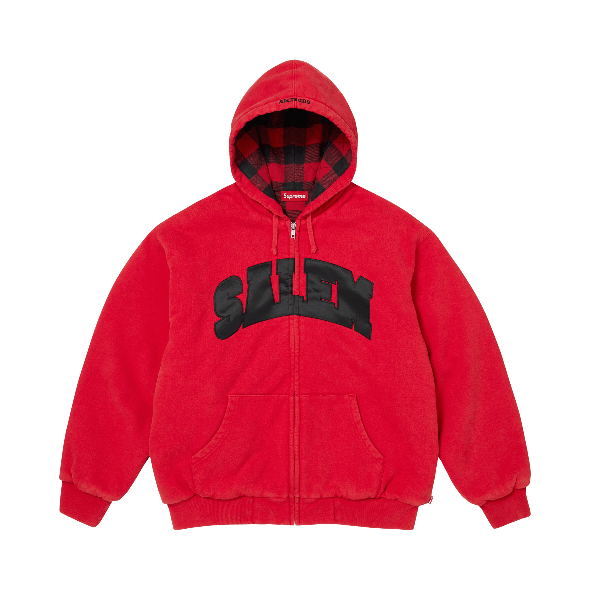Buy Supreme Arc Thermal Zip Up Hooded Sweatshirt 'Black