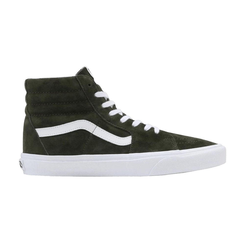 Vans Sk8 Hi Zamszowe 'Pig Suede Green'