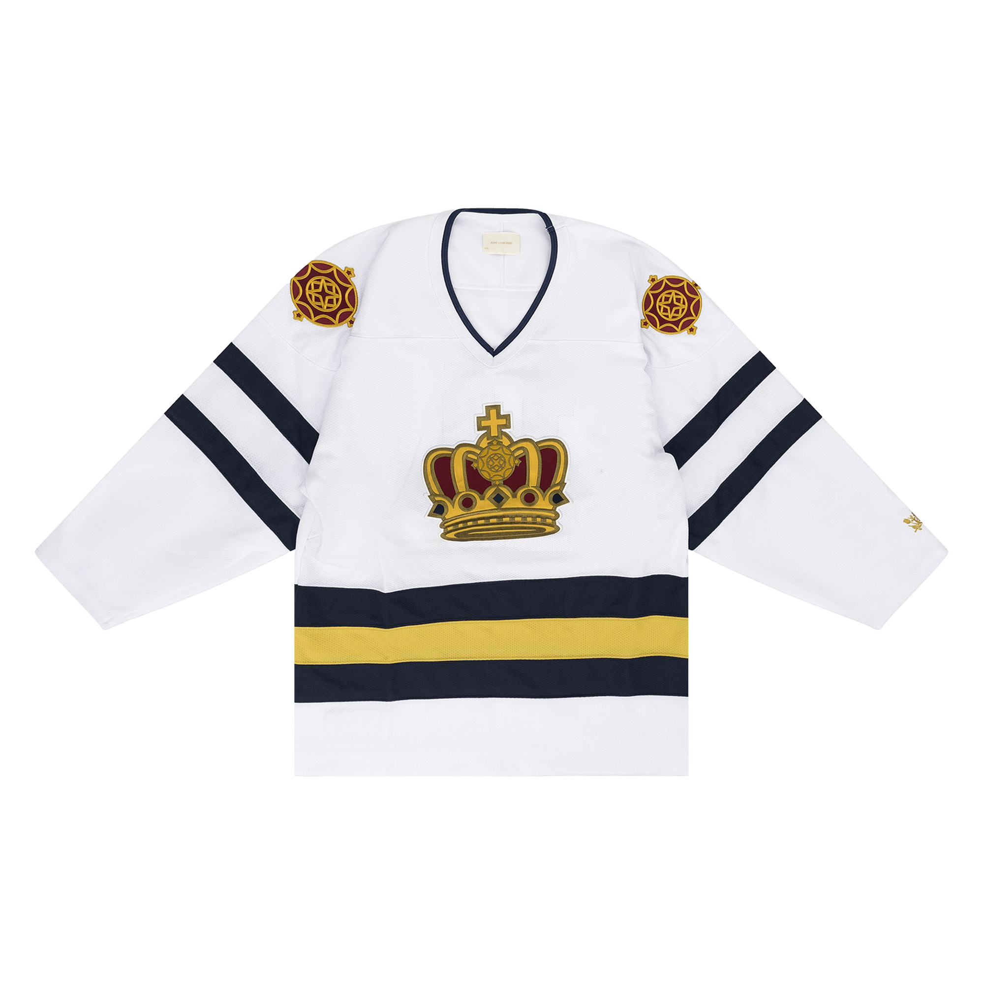 Buy Aimé Leon Dore x Mitchell & Ness Team Football Jersey 'White