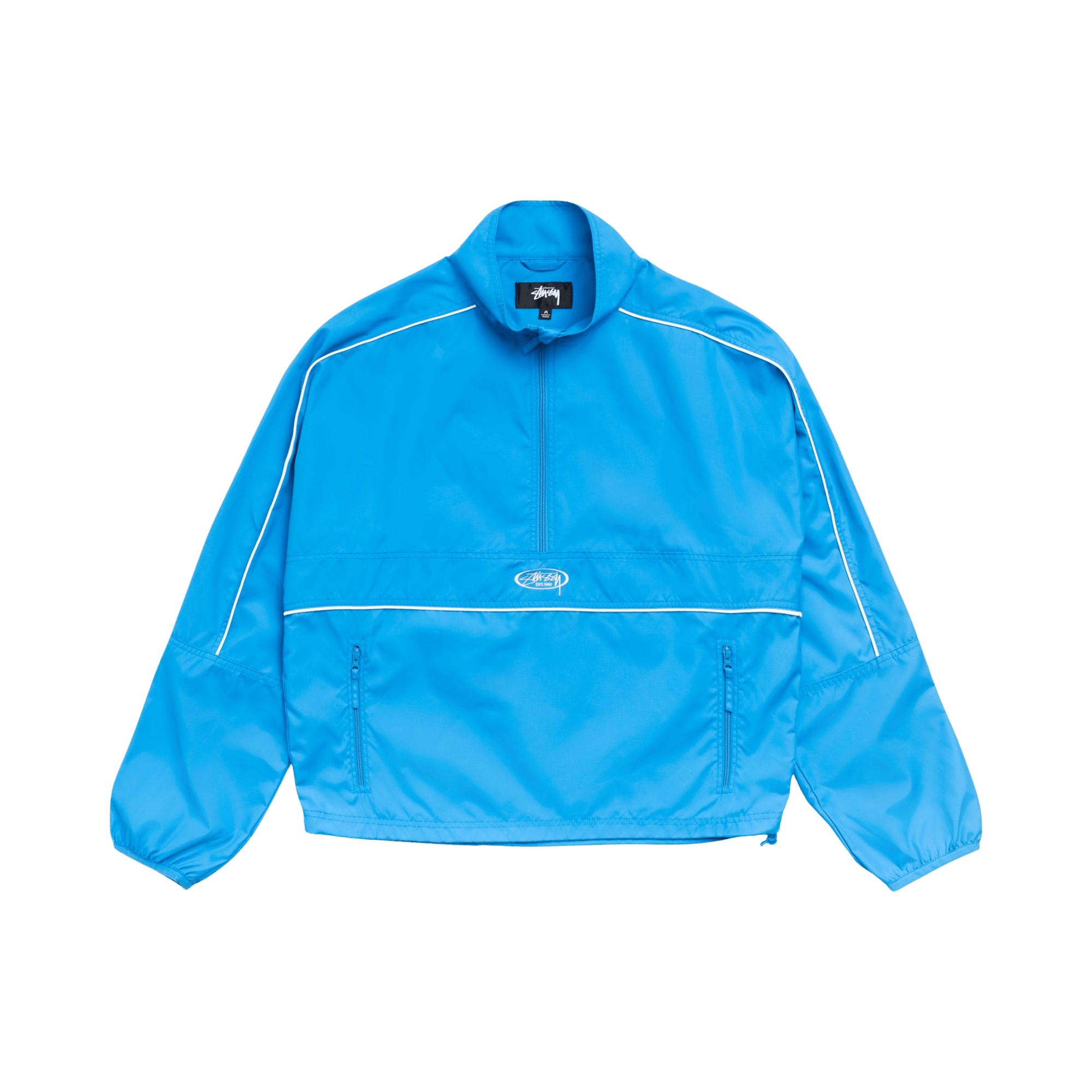 Stussy Lightweight Pullover Jacket 'Blue'