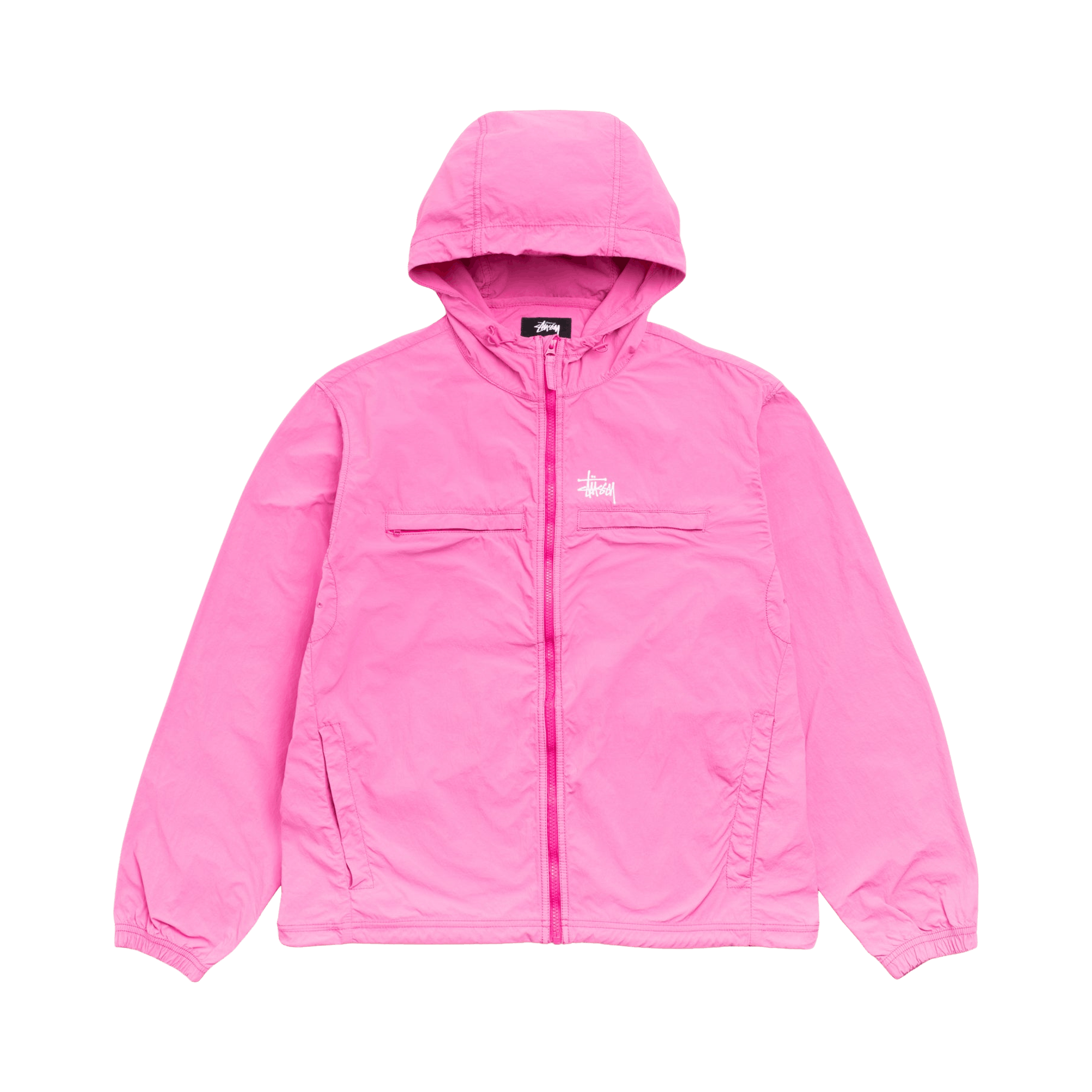 Stussy Lightweight Hooded Jacket 'Pink'