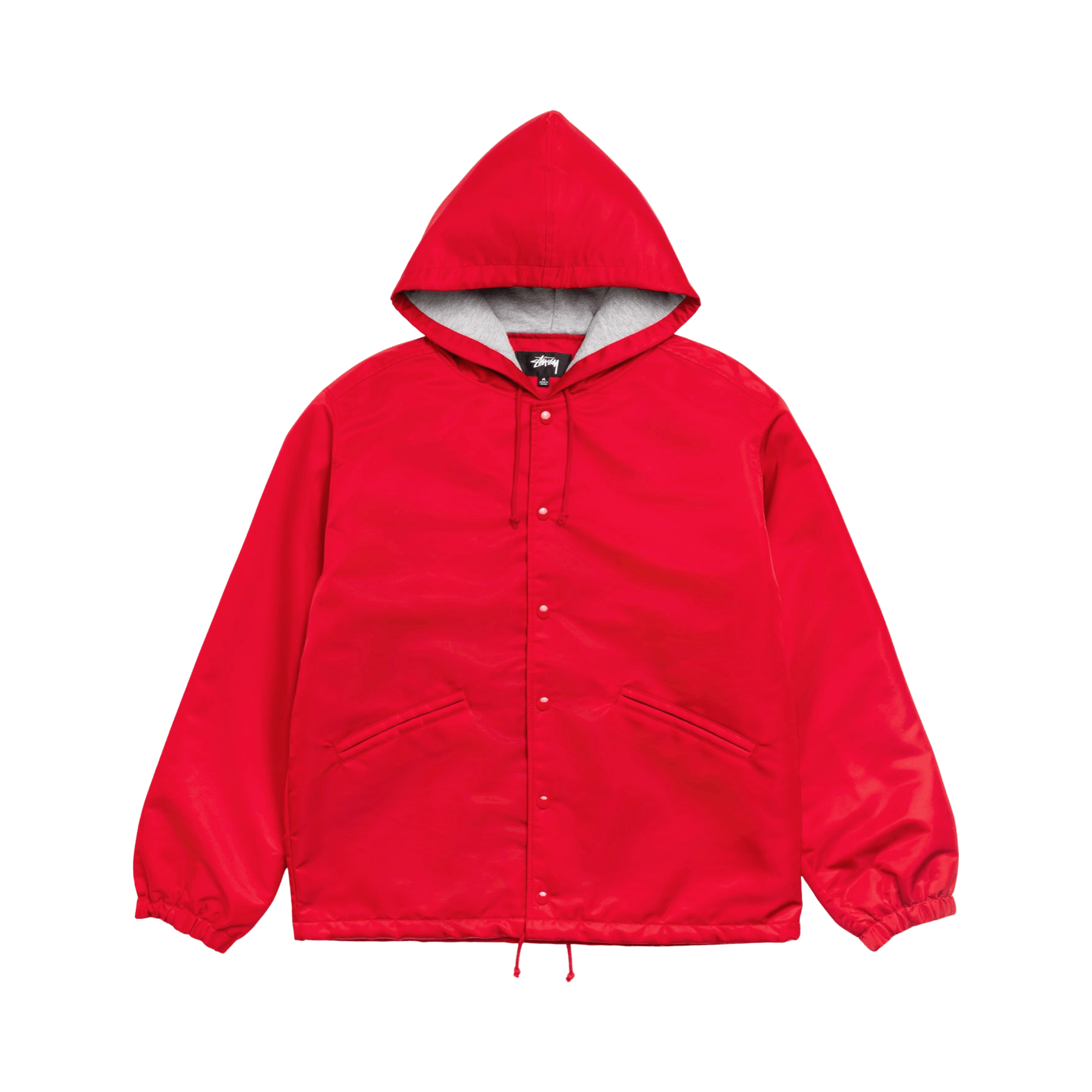 Stussy Hooded Coaches Jacket 'Red'