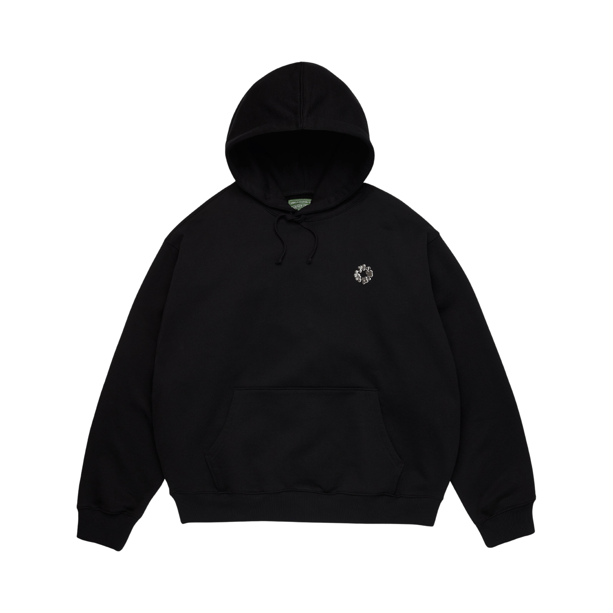 Denim Tears Gel Wreath Hoodie 'Black'