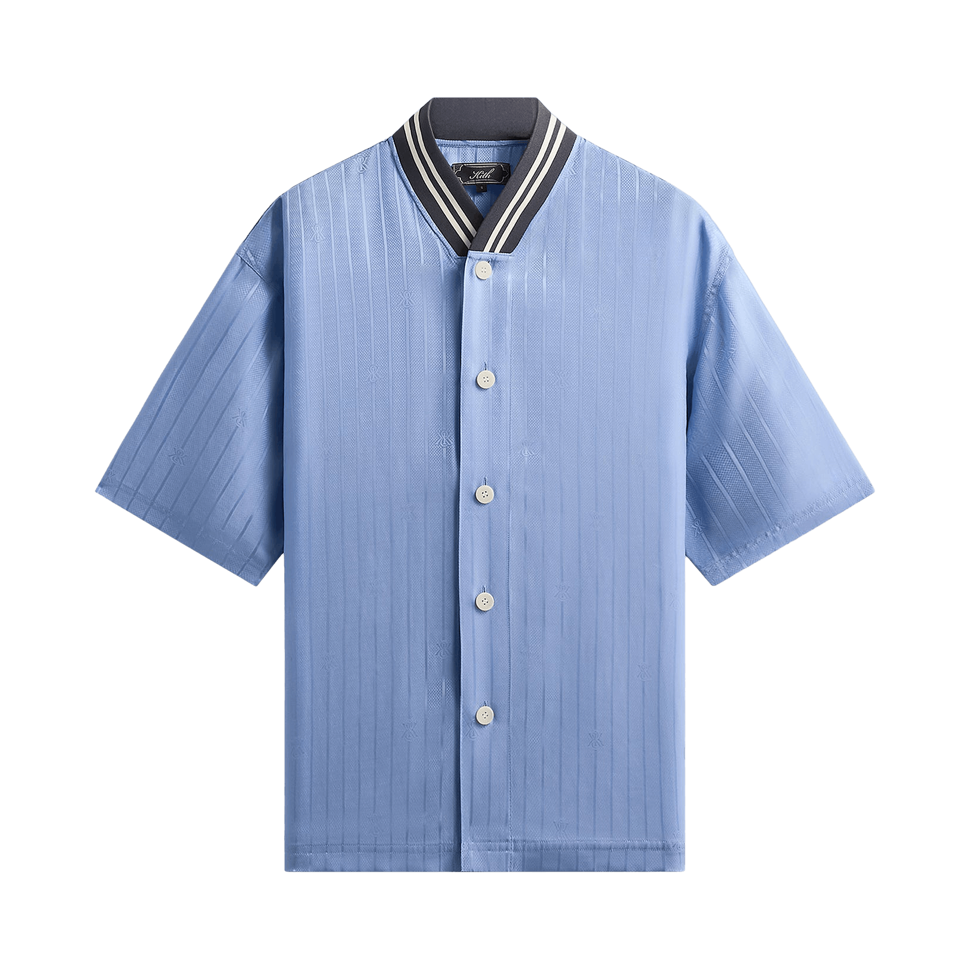 Kith Crest Logo Pacey Shirt 'Millstream'