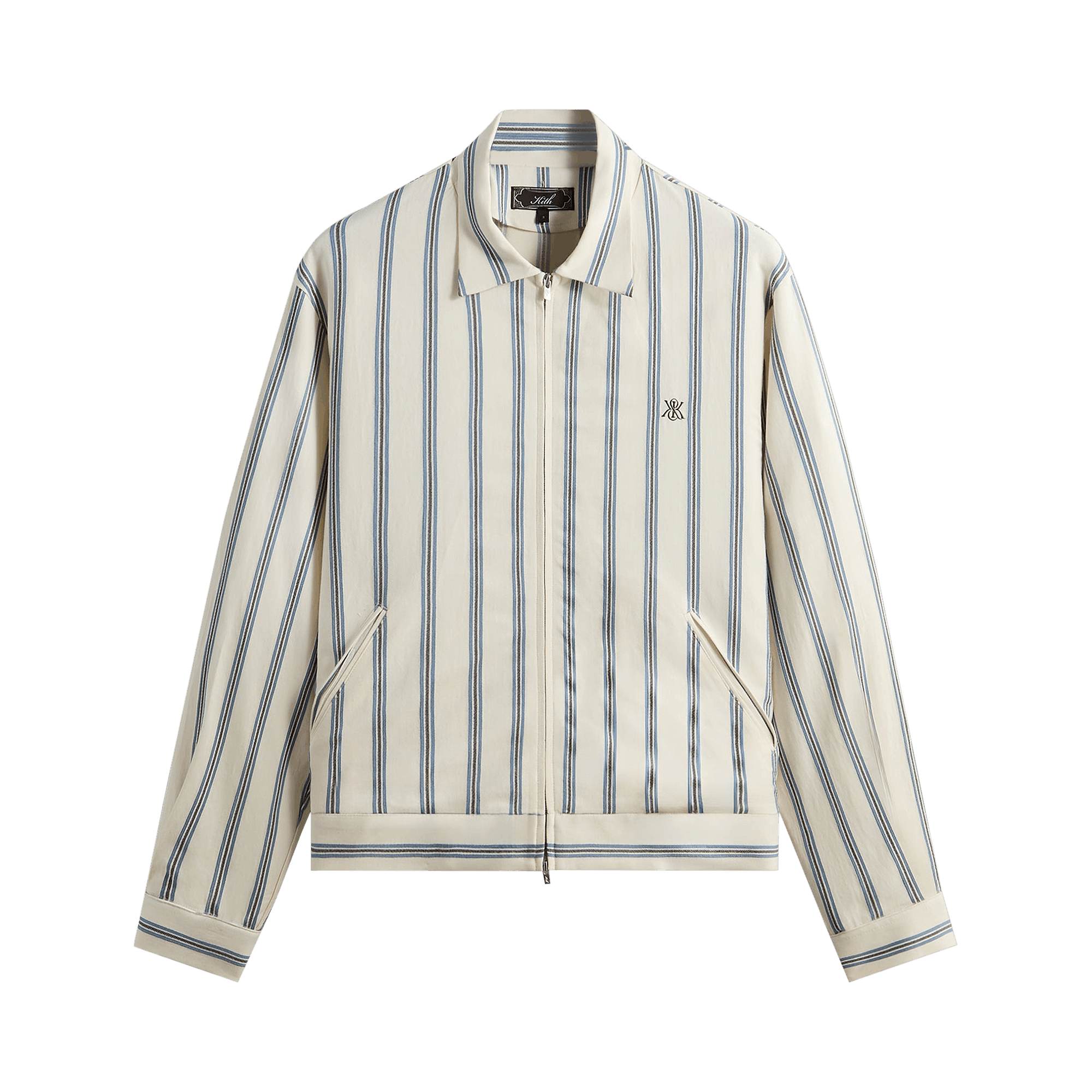 Kith Textured Stripe Connor Blouson Jacket 'Ovation'