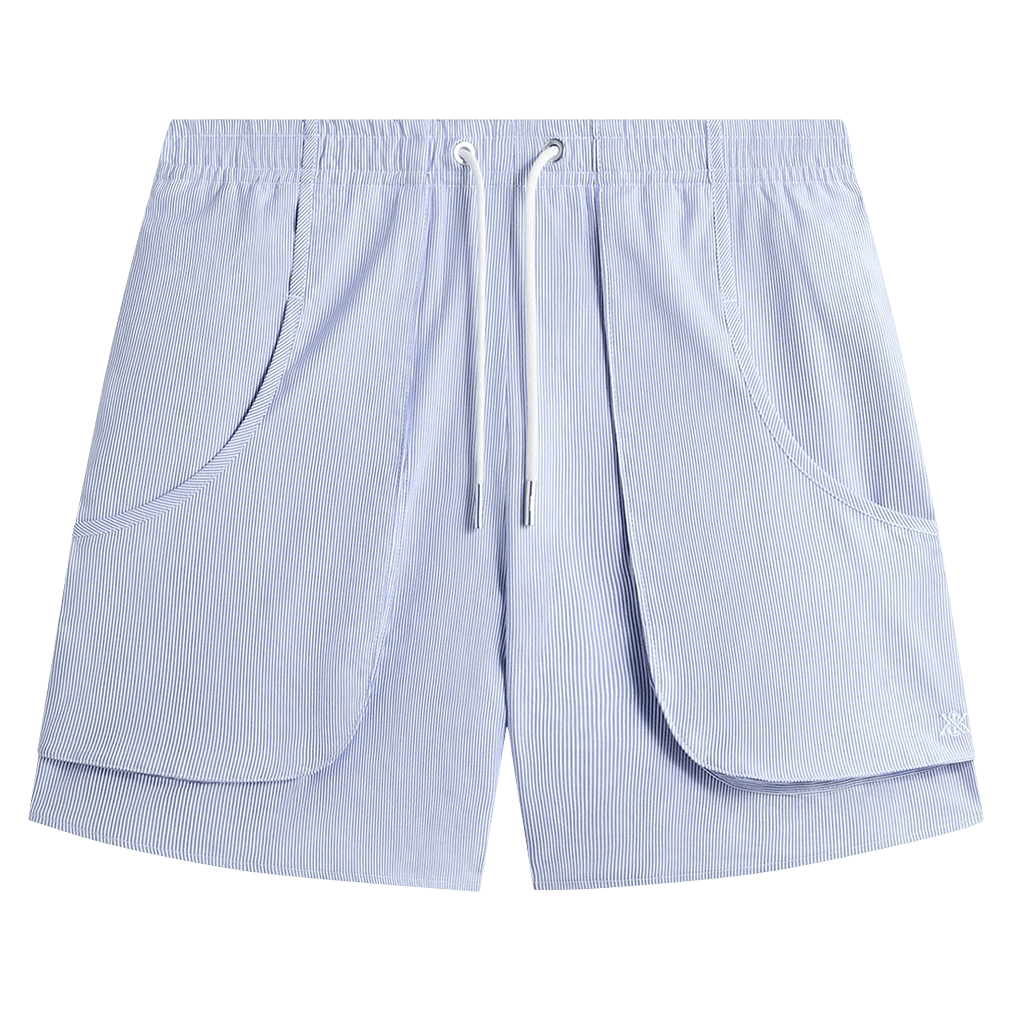 Kith Textured Microstripe Fowler Short 'Marina'