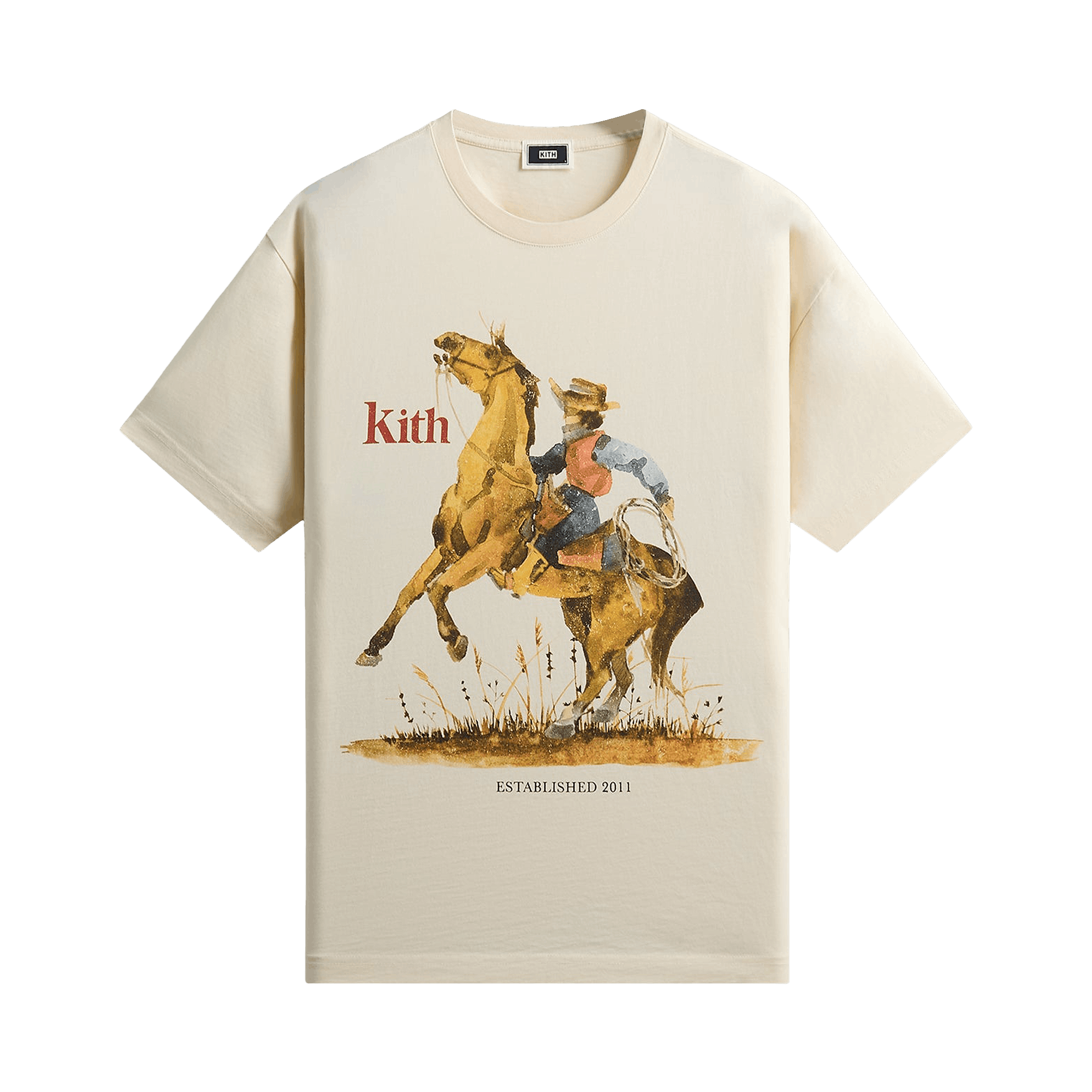 Kith Cowboy Vintage Tee 'Sandrift'